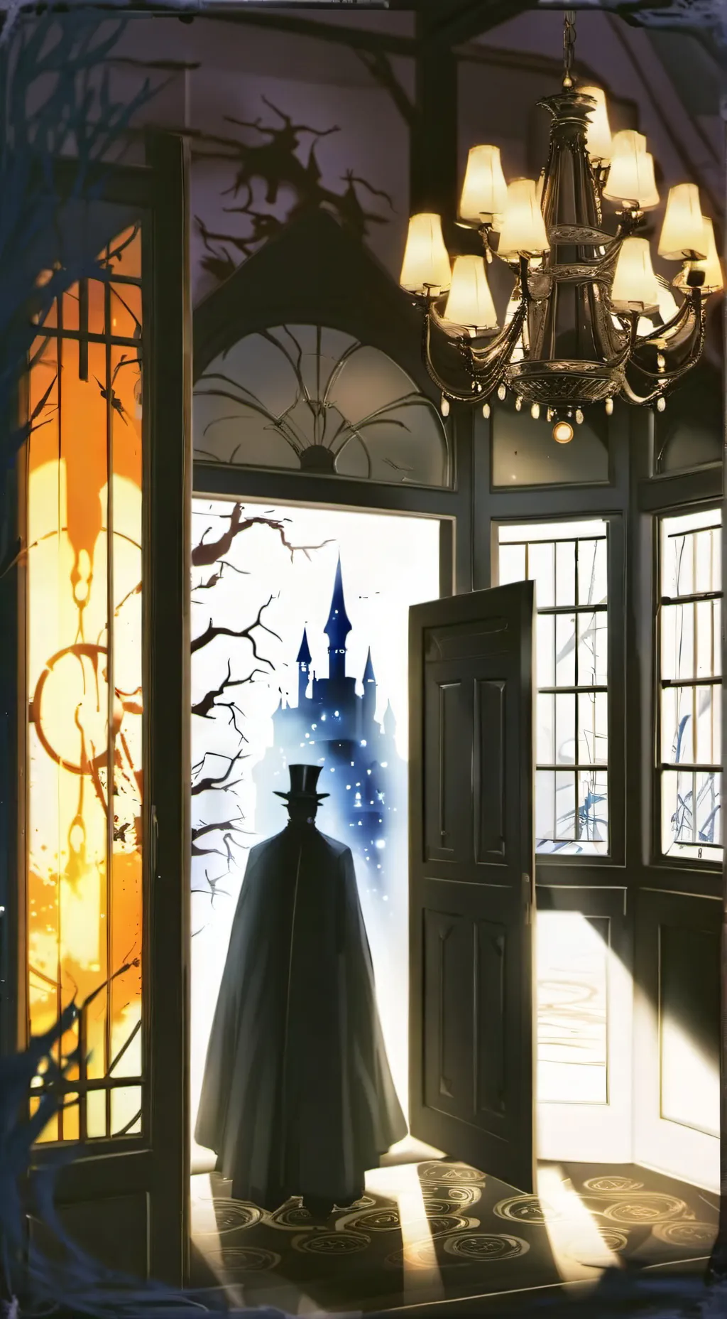 ai character: mha hauntedmission background