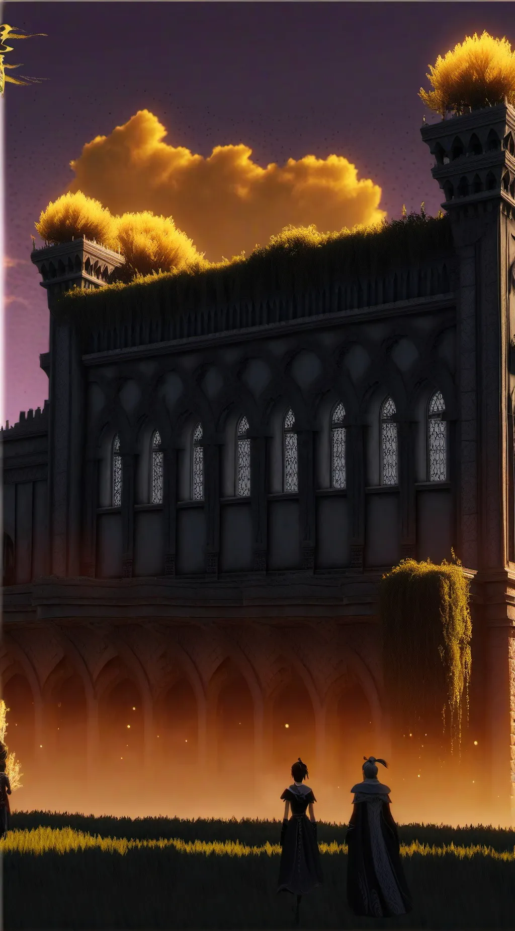 ai character: Descendants background