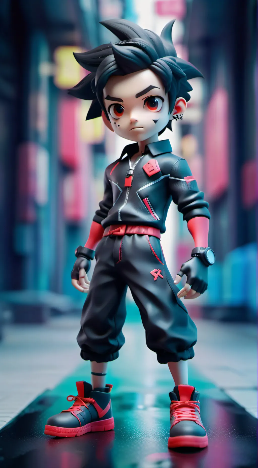 ai character: this meme background