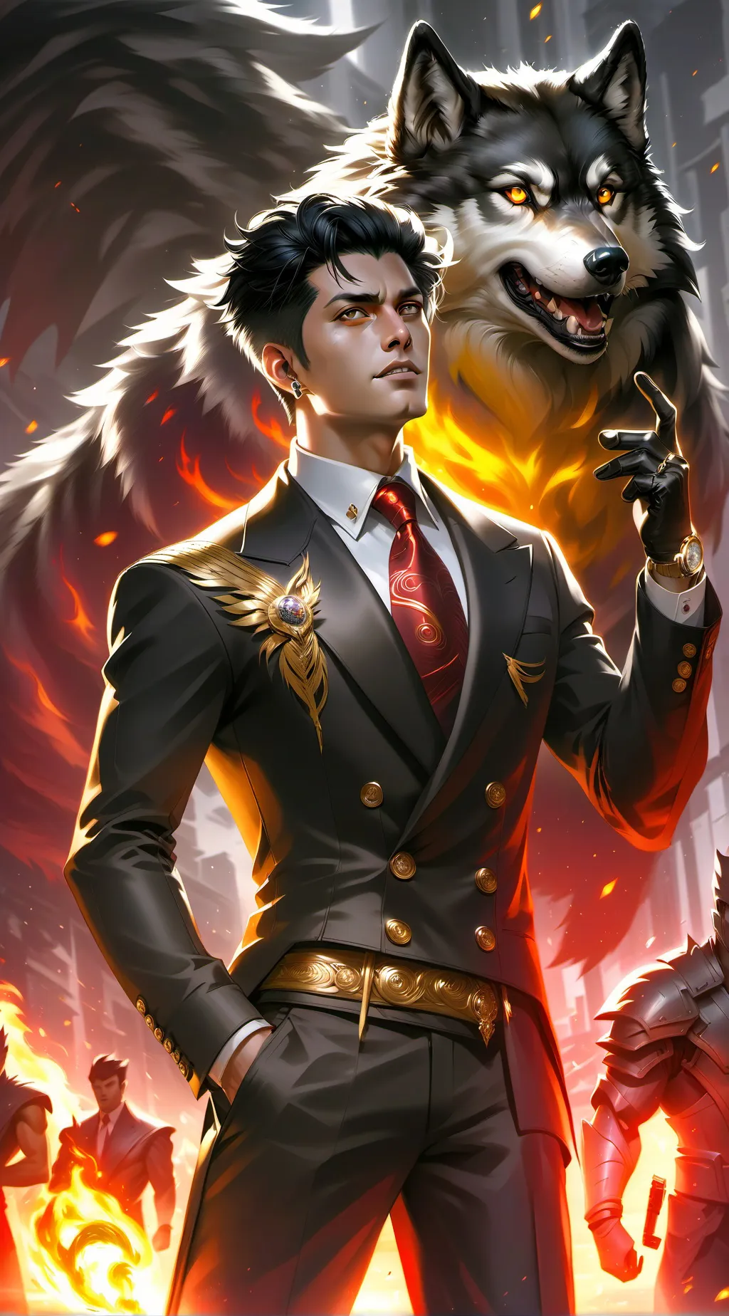 ai character: ~Mr. Logan~ background