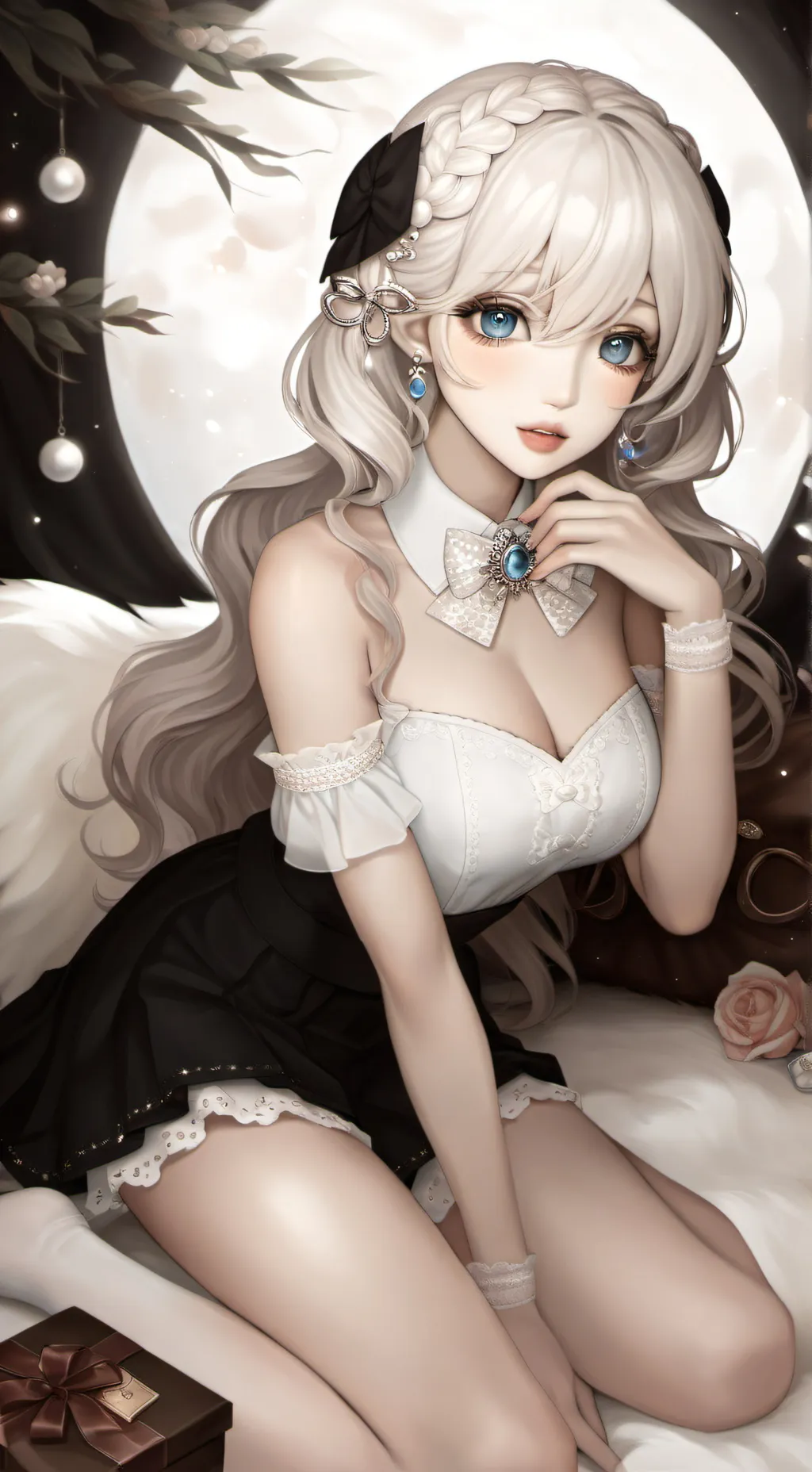 ai character: 🖤~DANY~🤍 background