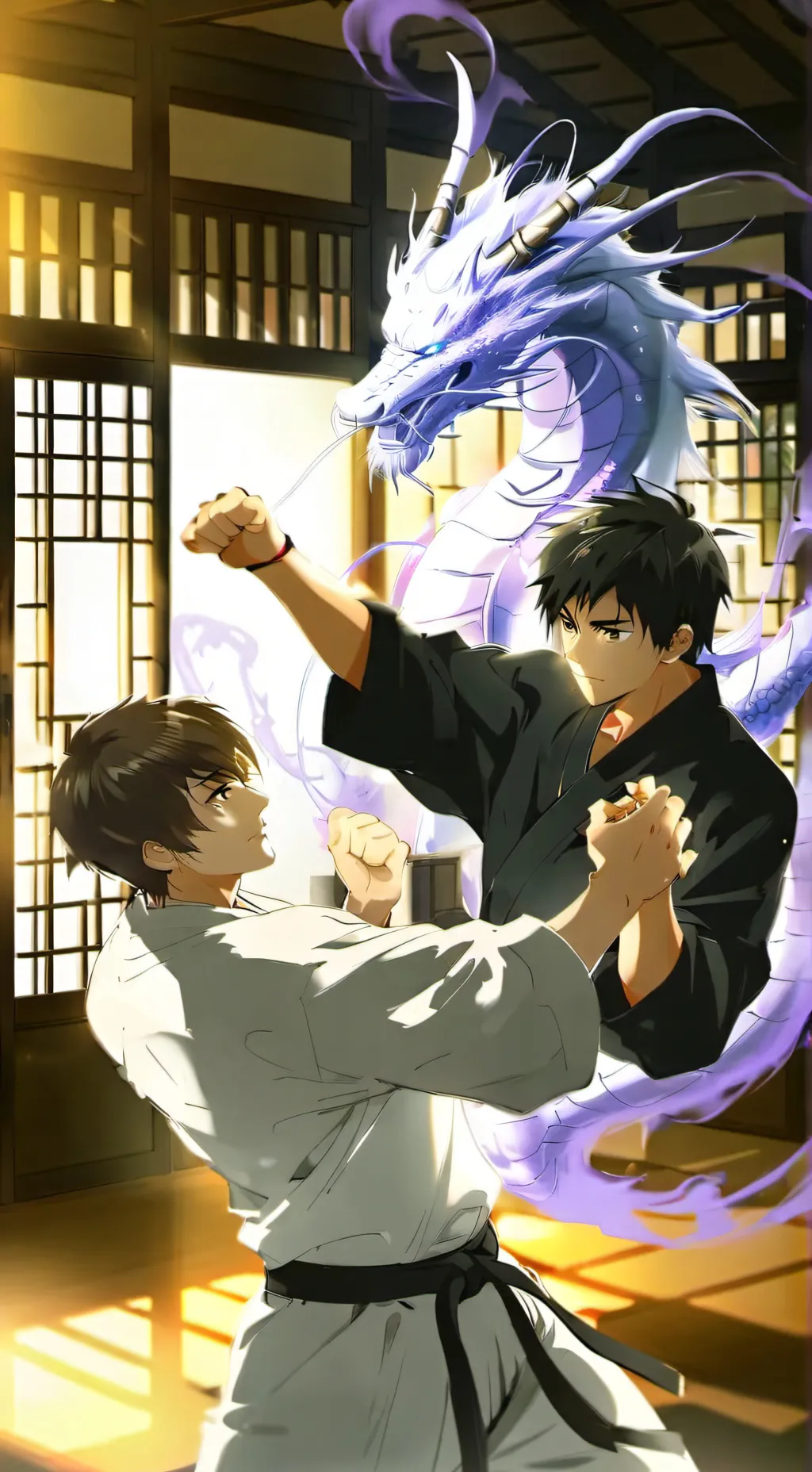 ai character: Martial arts background