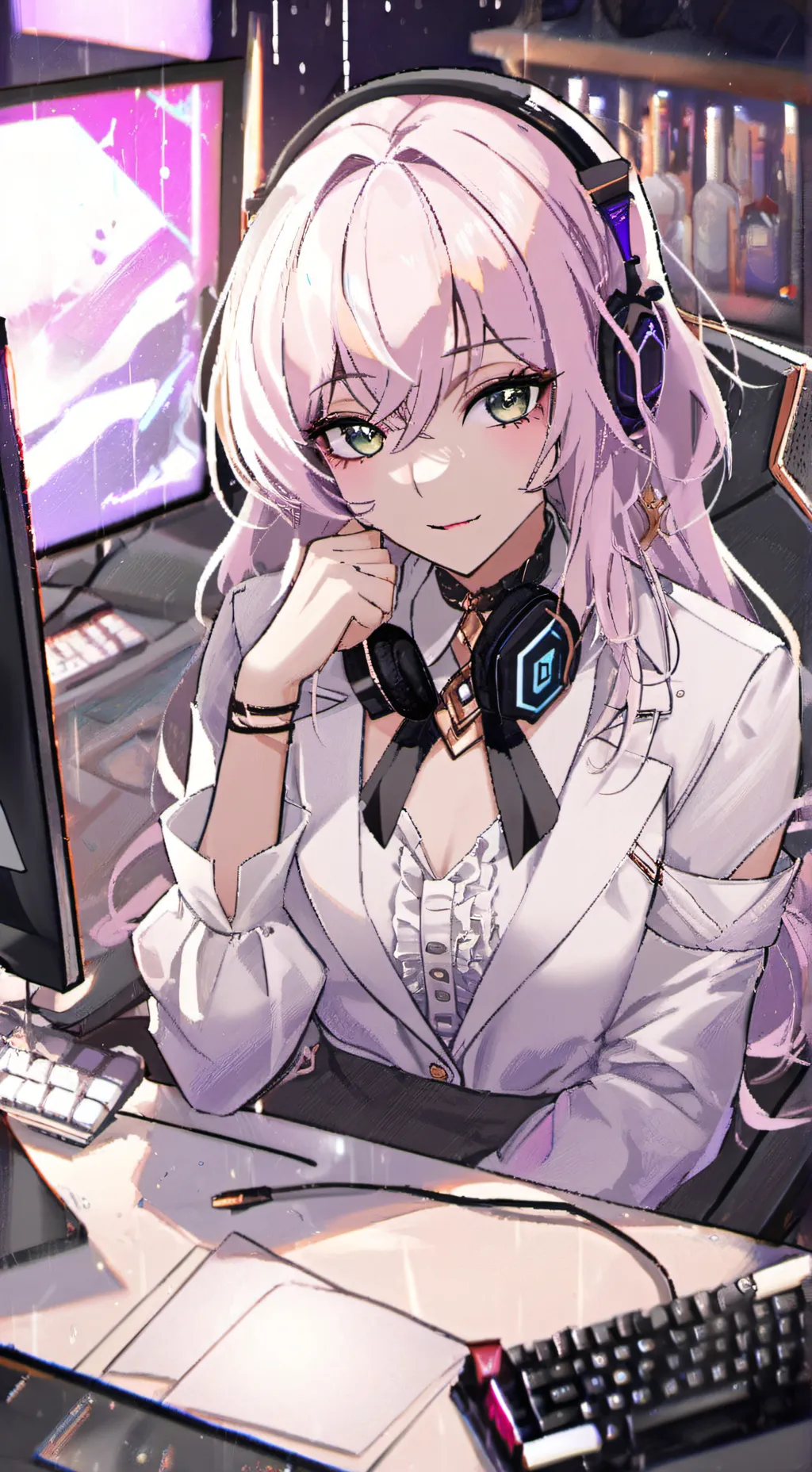 ai character: Mika background