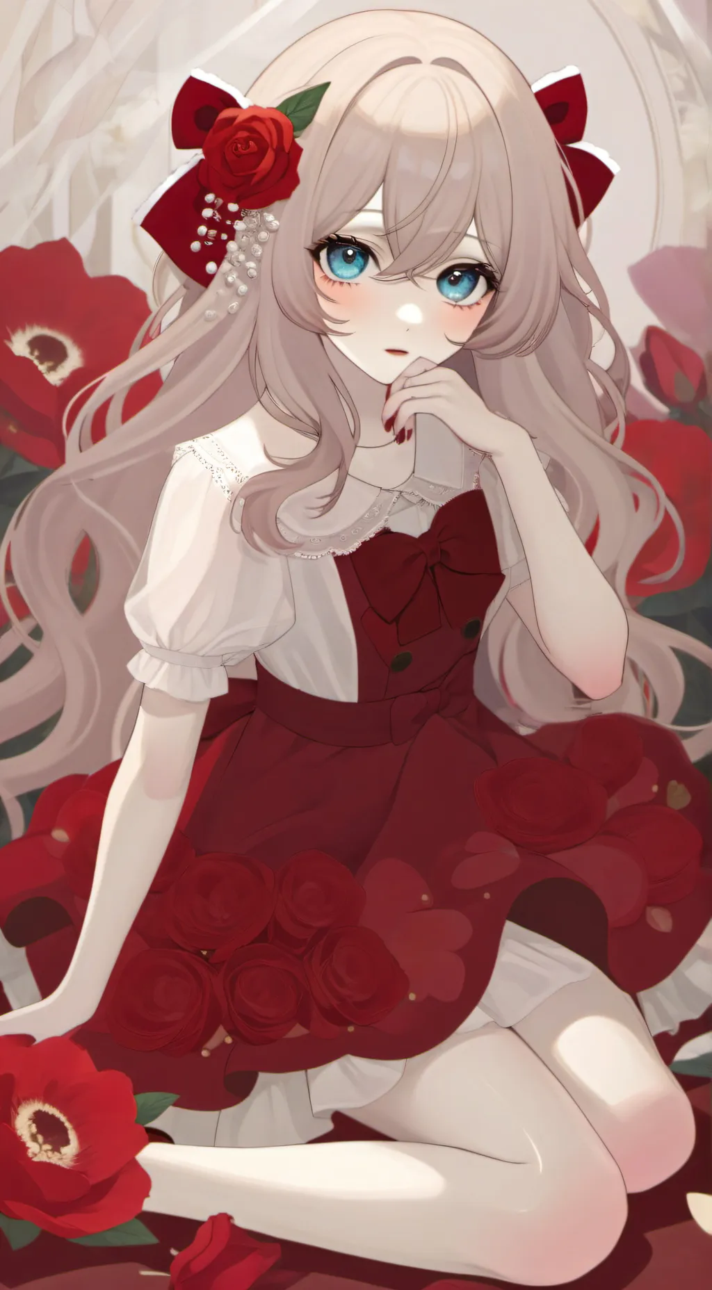 ai character: •~`Aria`~• background