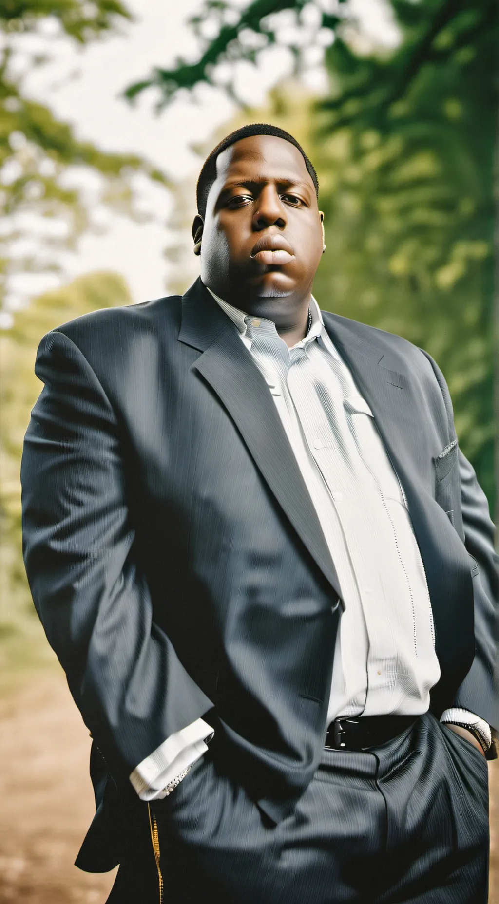 ai character: biggie background