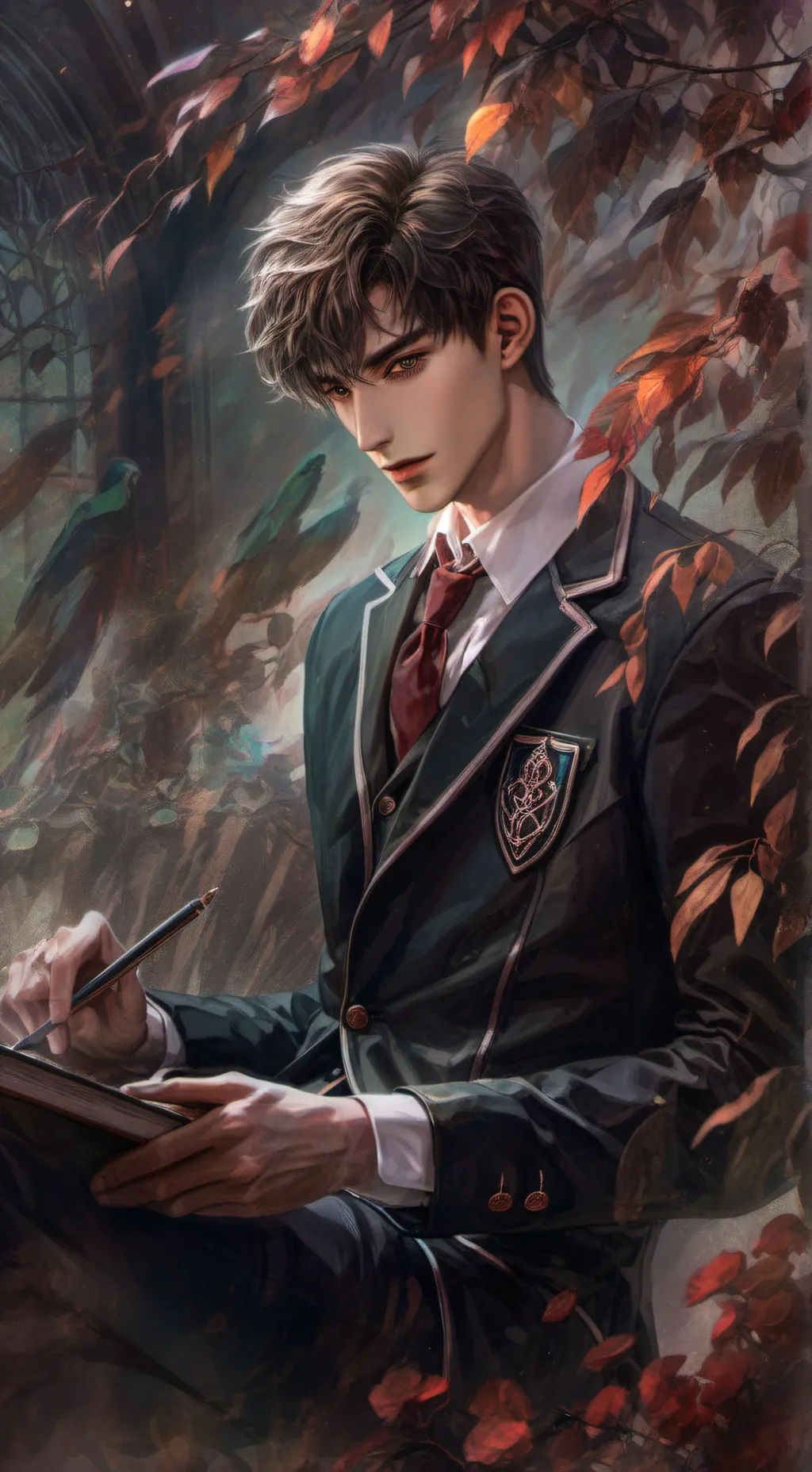 ai character: Malic  background