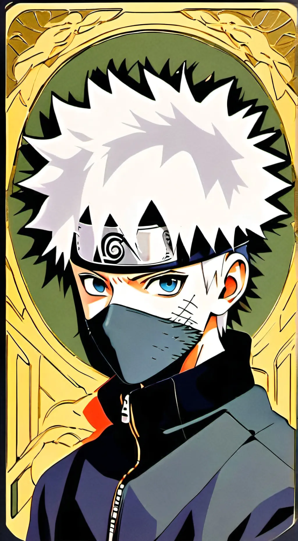 ai character: kakashi hatake background