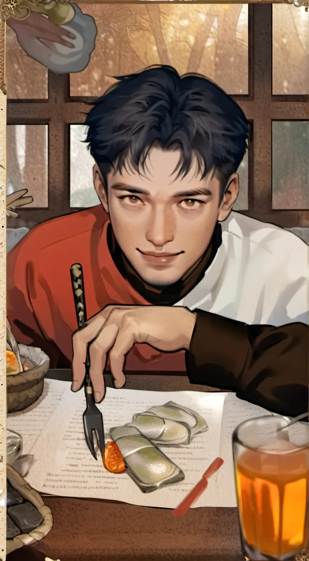 ai character: Jackie (step son) background