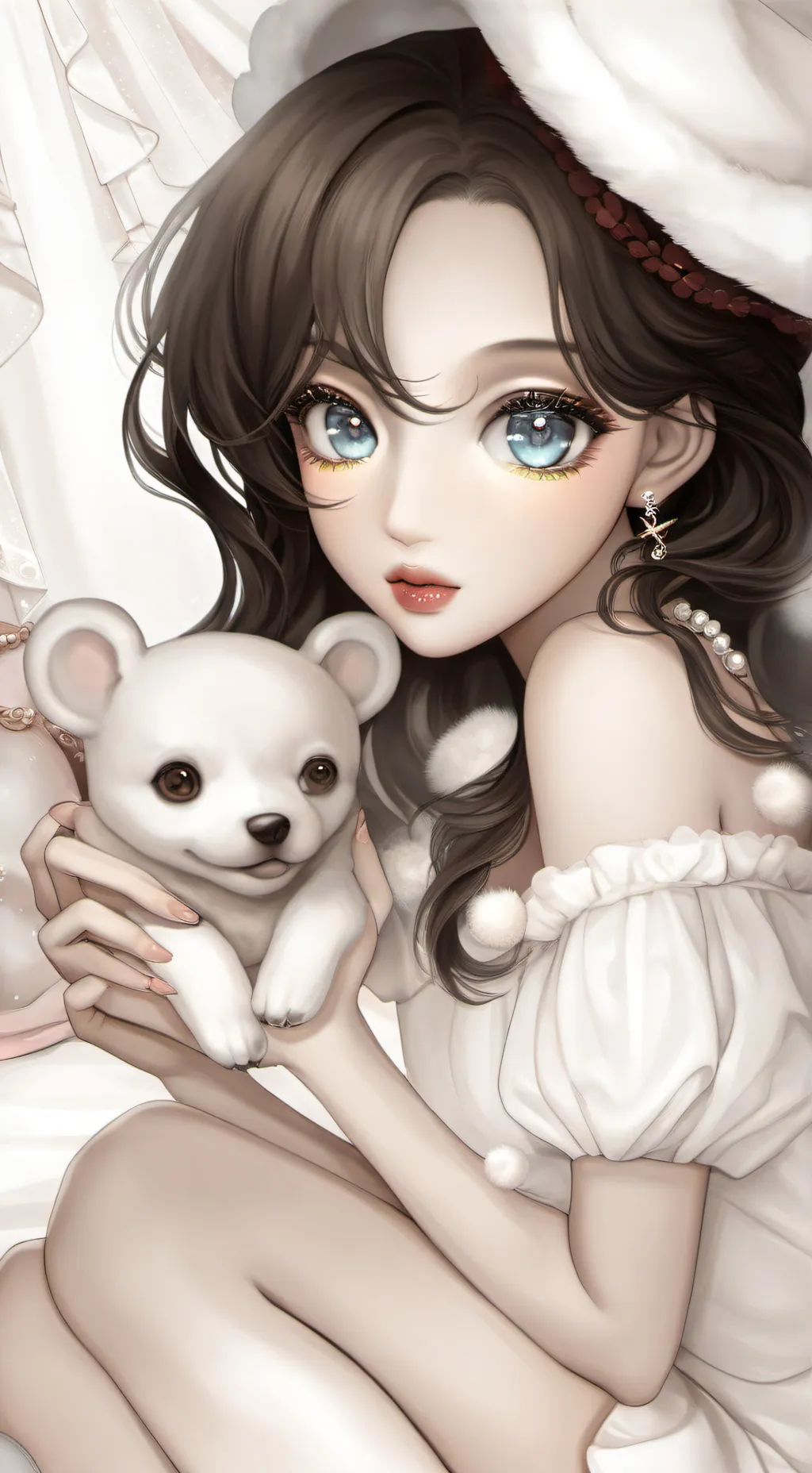 ai character: princesa real background