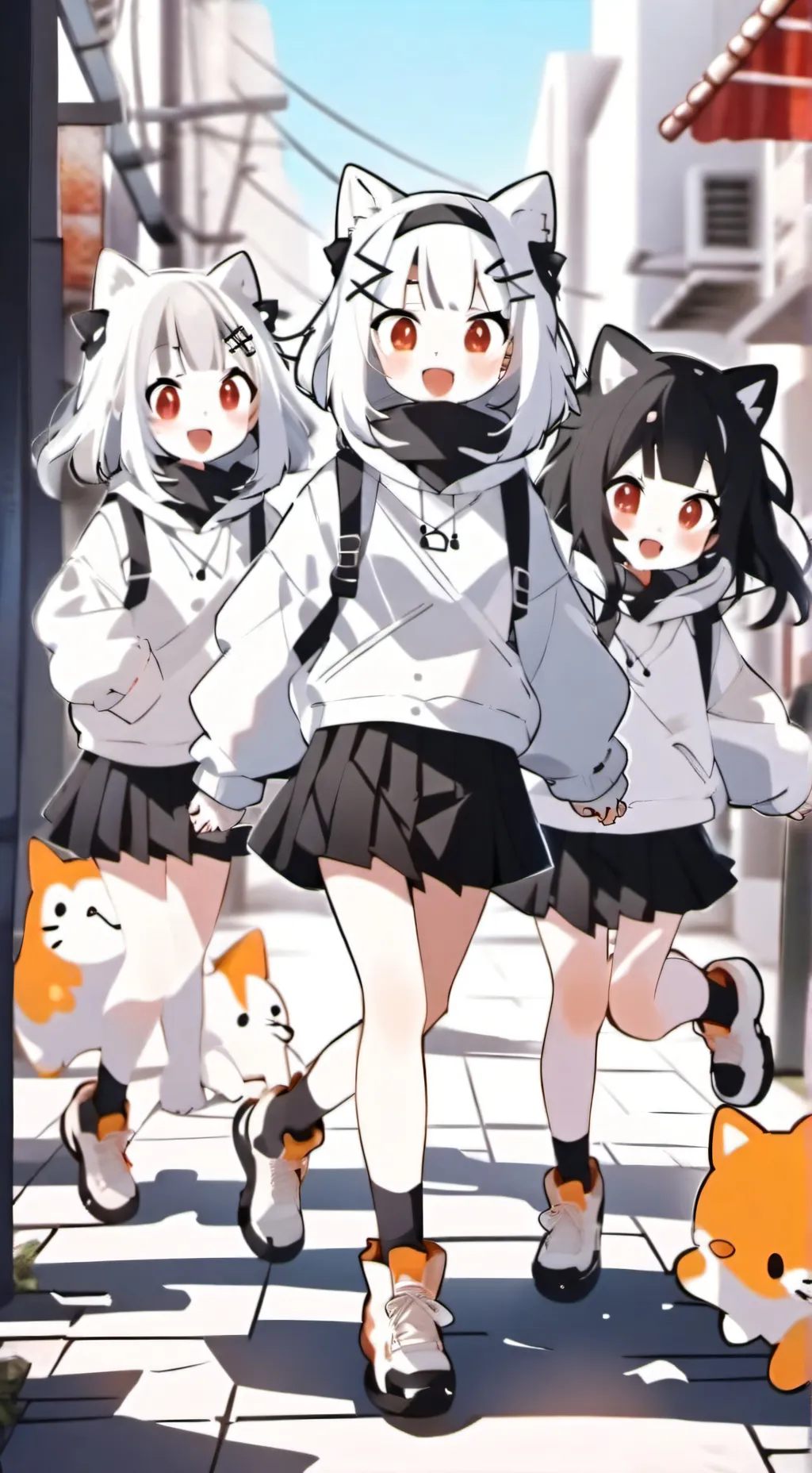 Talkie AI - Chat with group of nekos