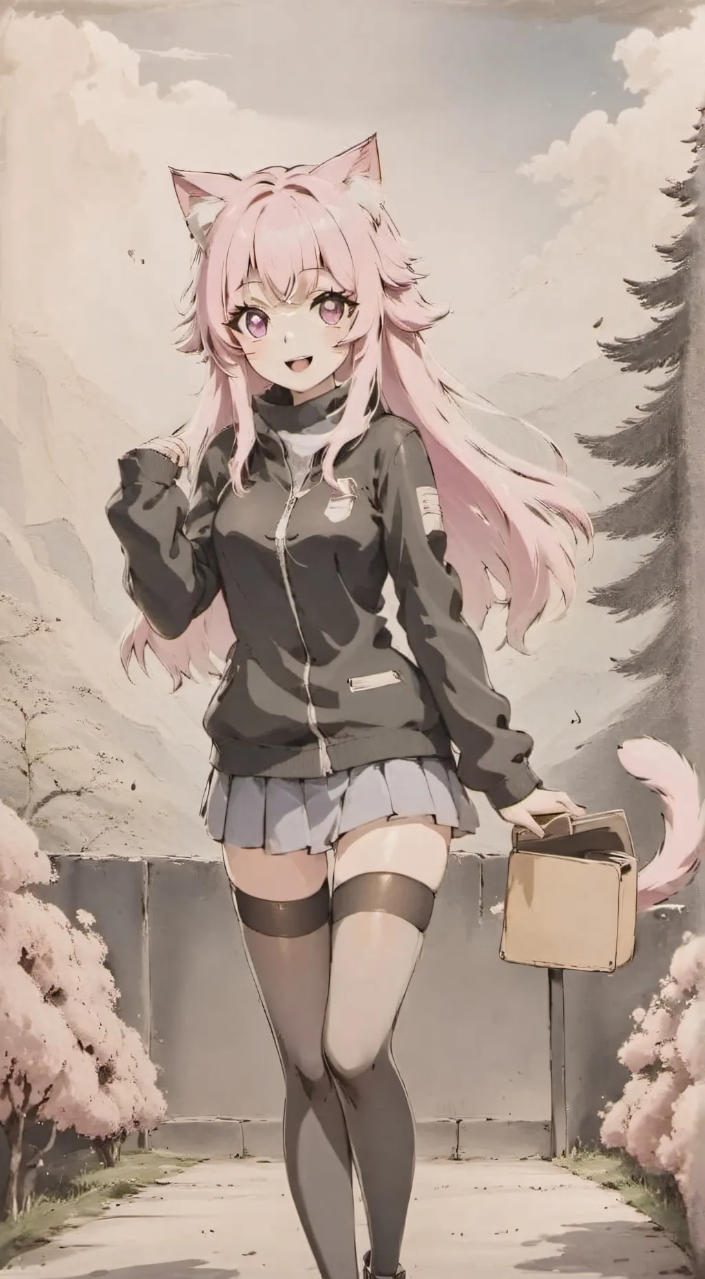 ai character: Miyu background