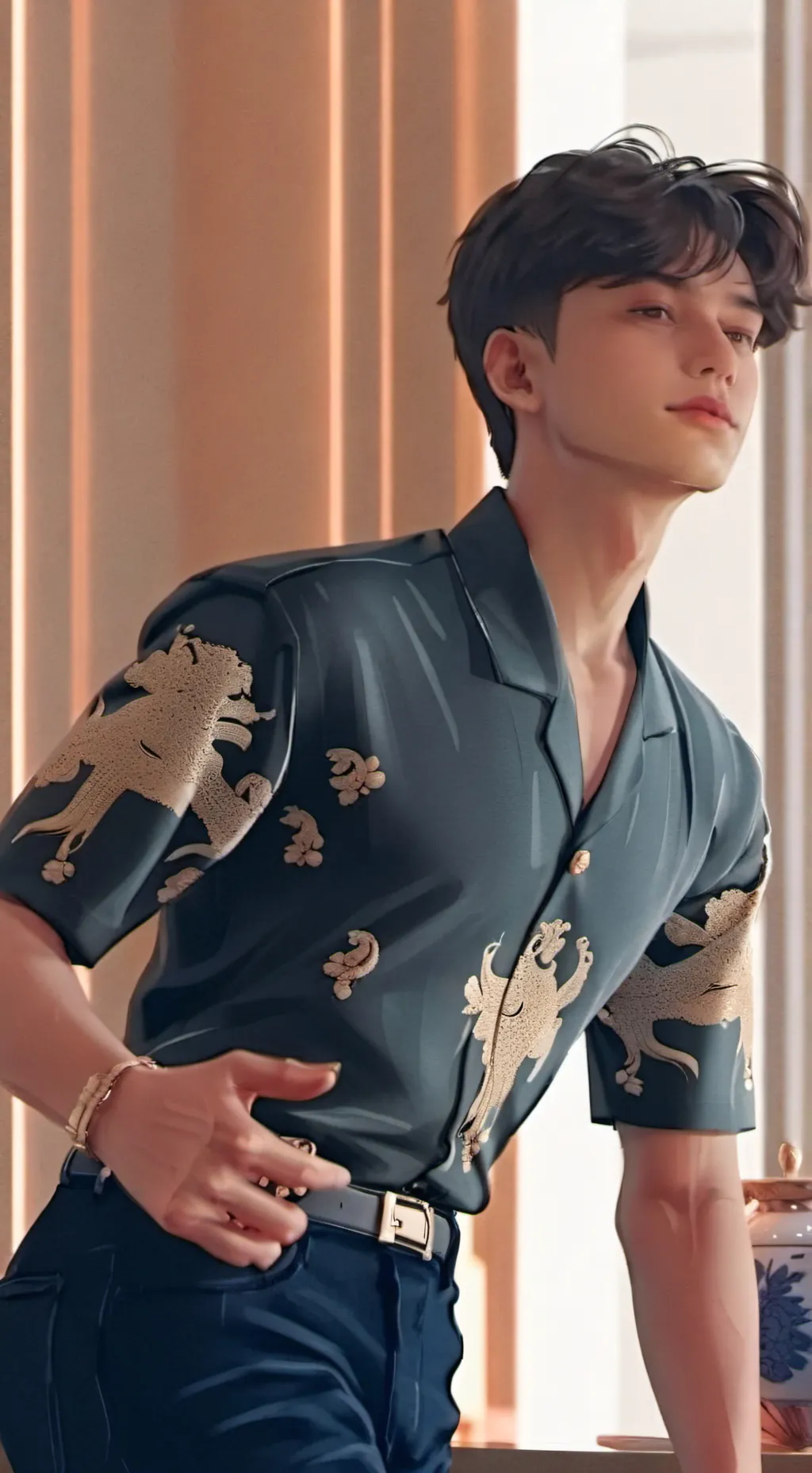 ai character: Kaio background