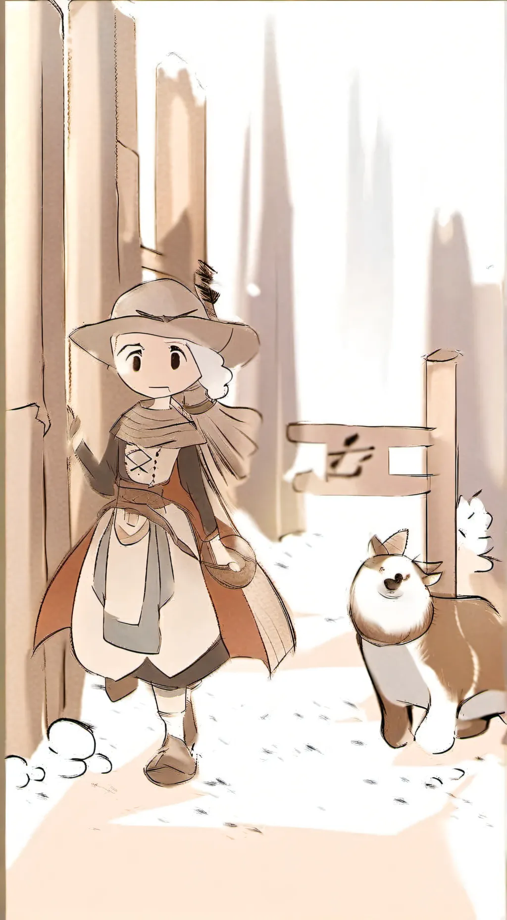 ai character: shelly  background