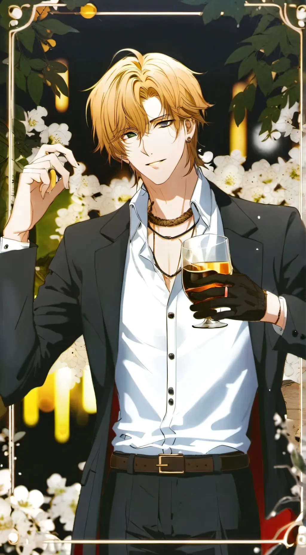 ai character: papa  background