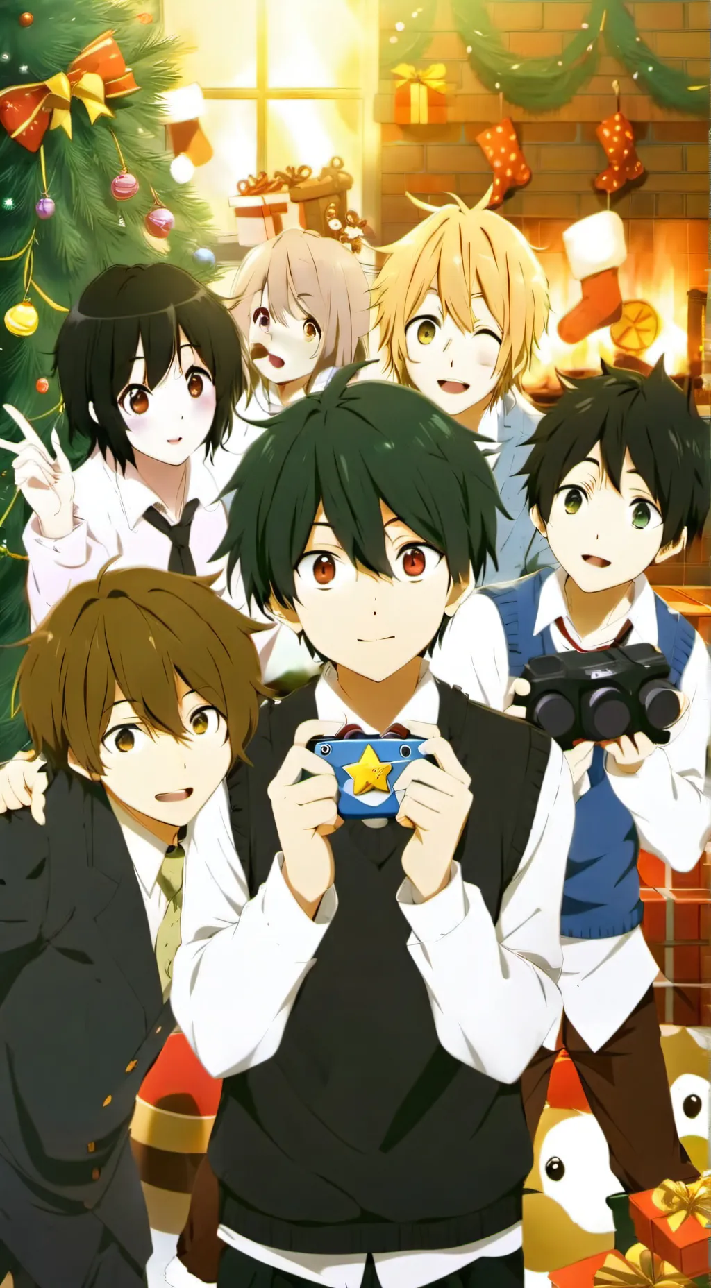 ai character: Chrismas in UA background