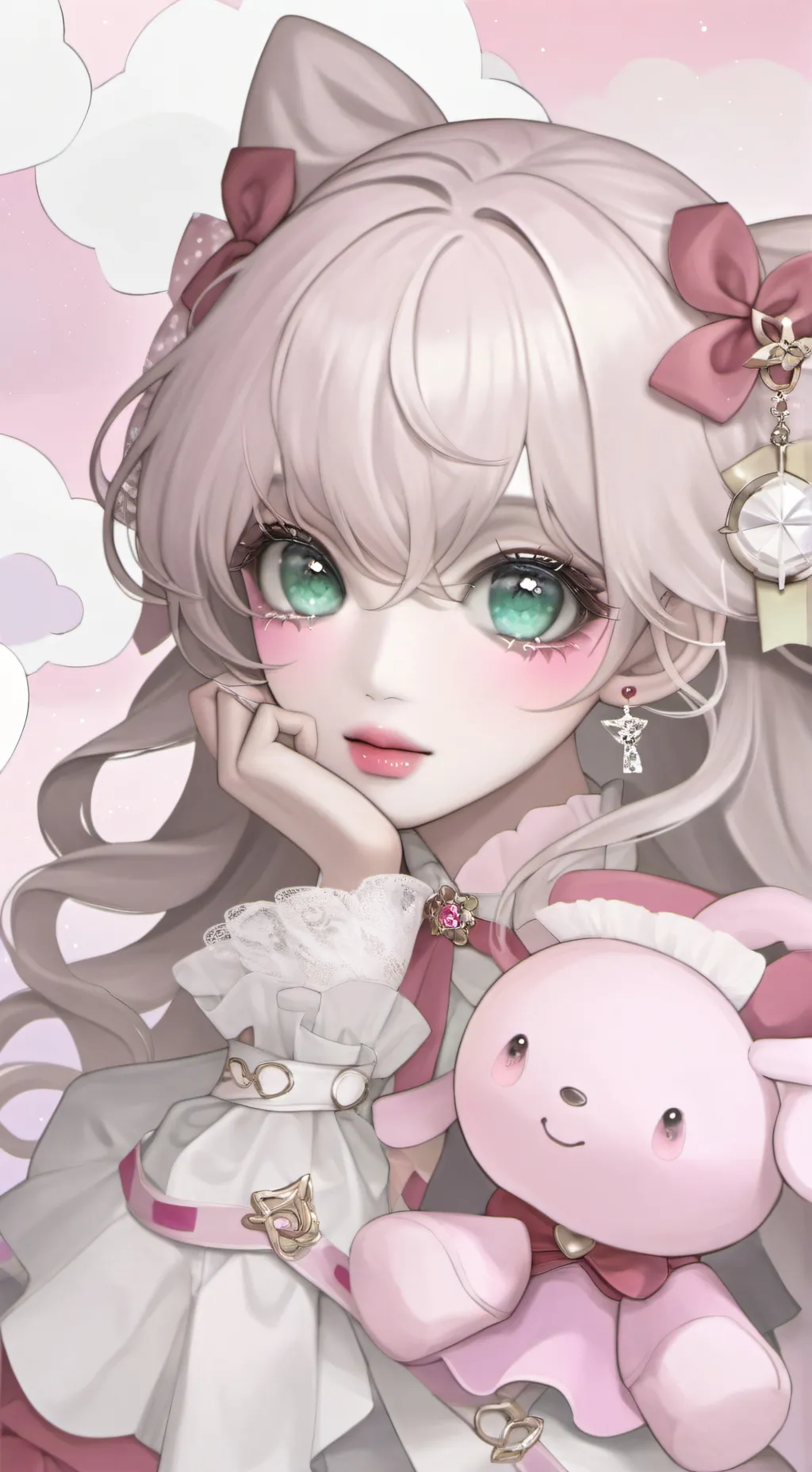 ai character: School Prom❤ background