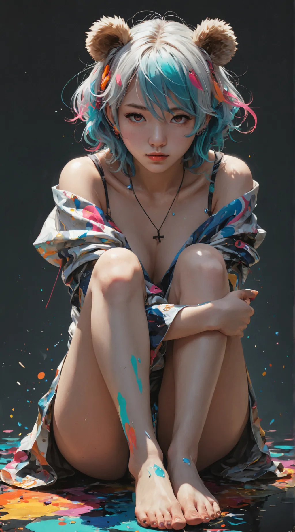 ai character: Kuma background