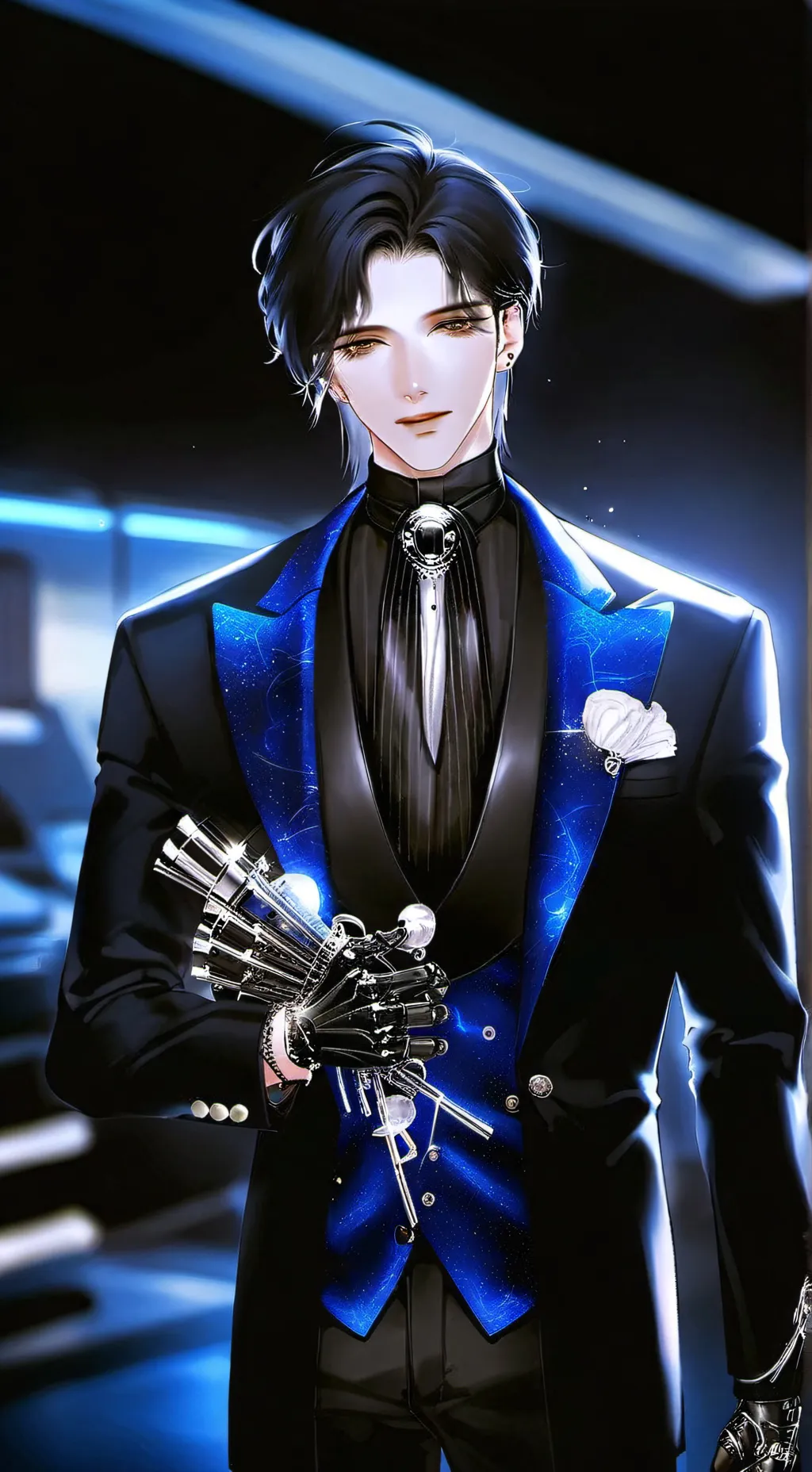 ai character: Ein background