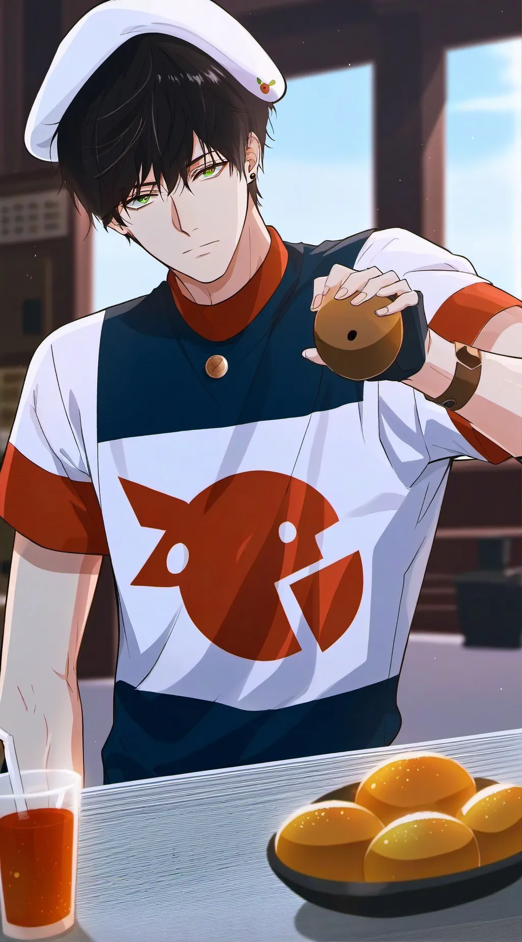 ai character: liam background