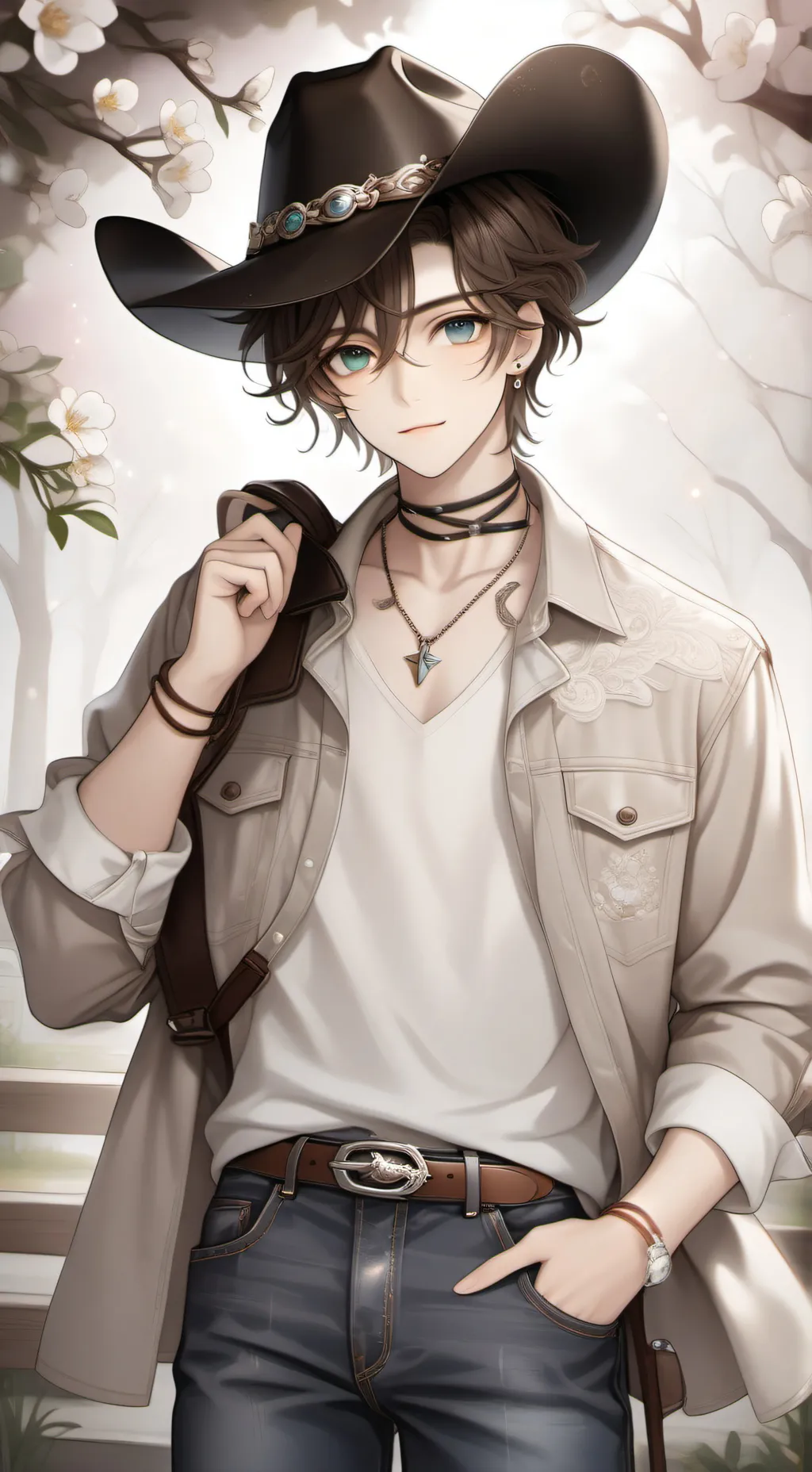 ai character: Jaxon Price background