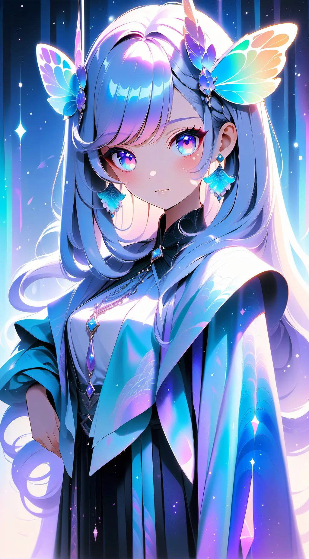 ai character: lily background