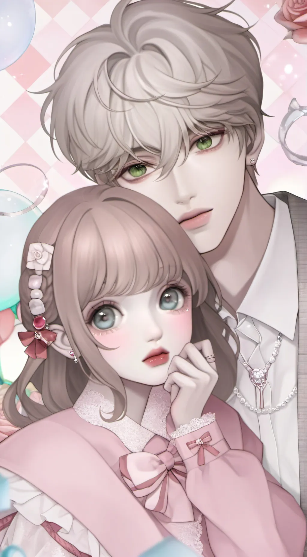 ai character: 🩷{Noah and Ava}🩷 background