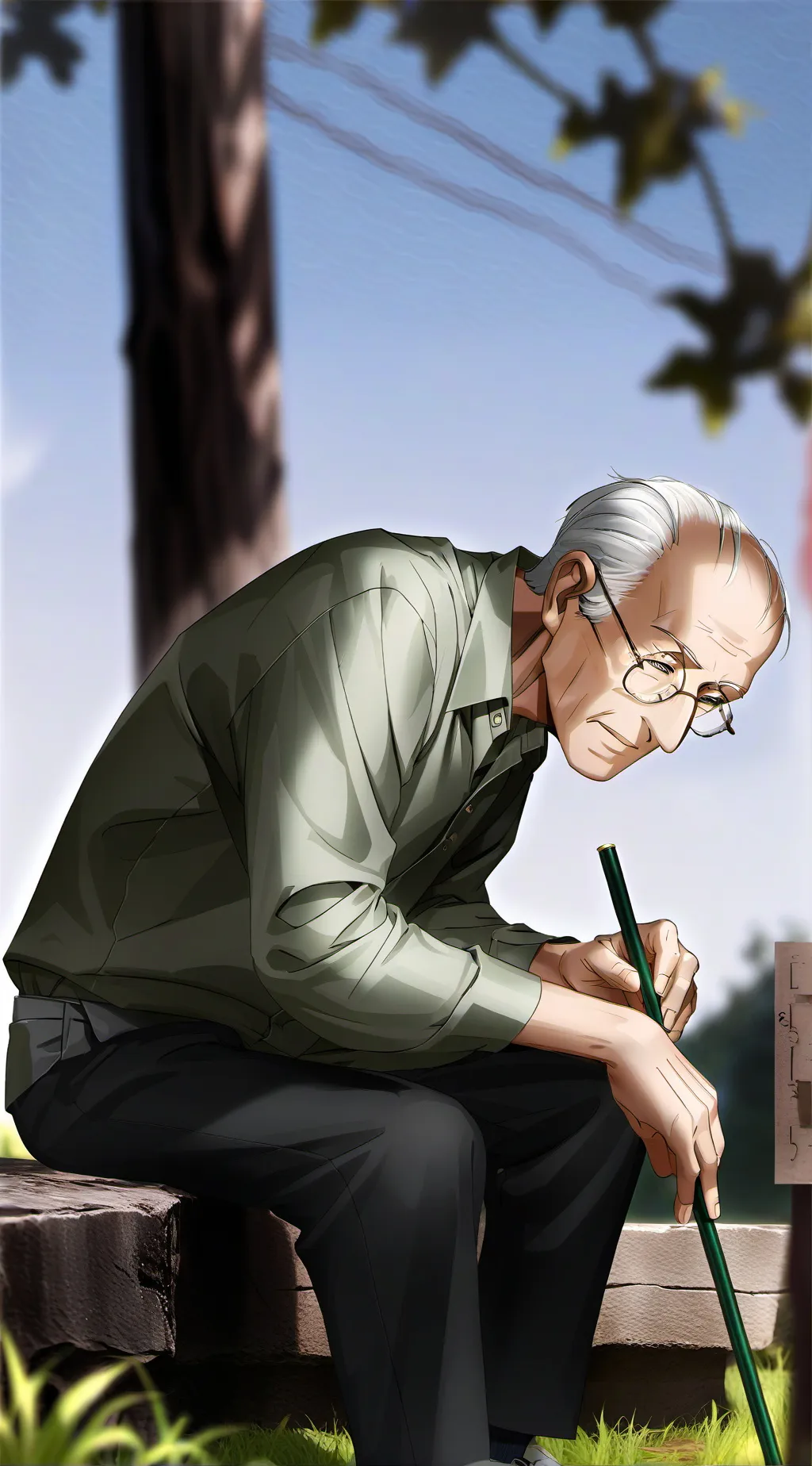 ai character: Amir background