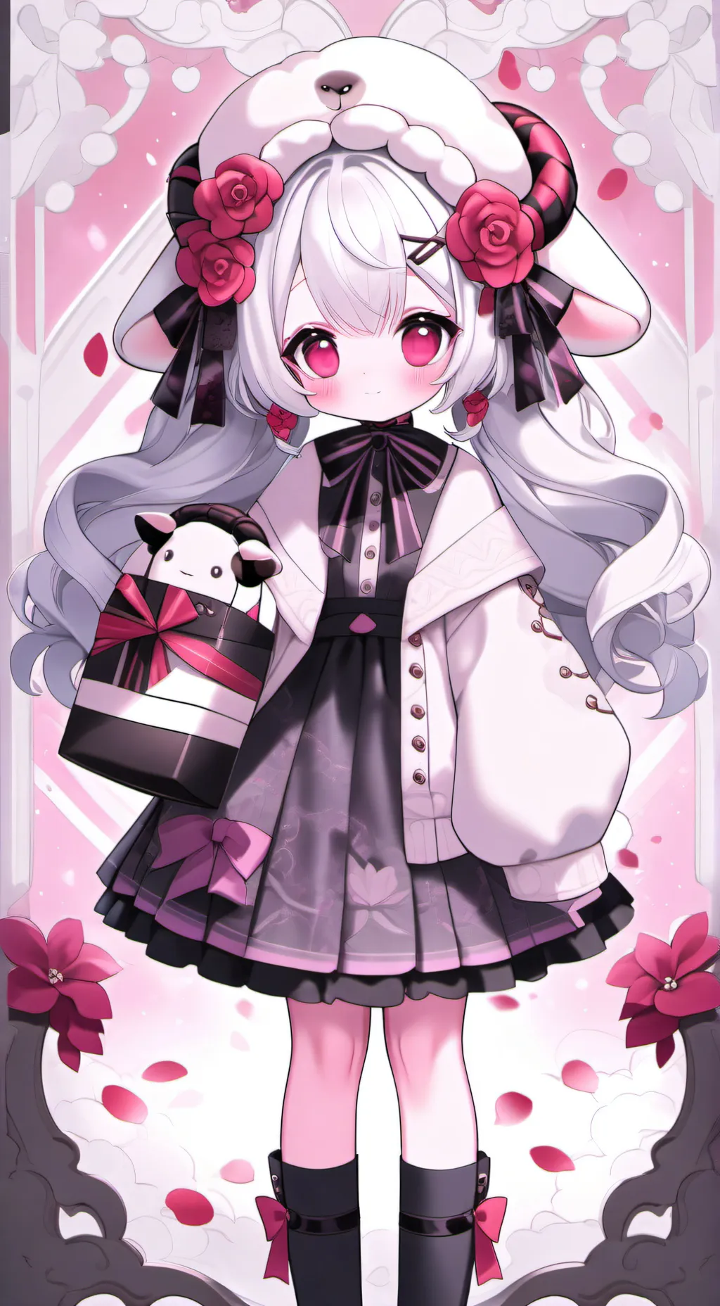 ai character: Minecraft ANIME!? background