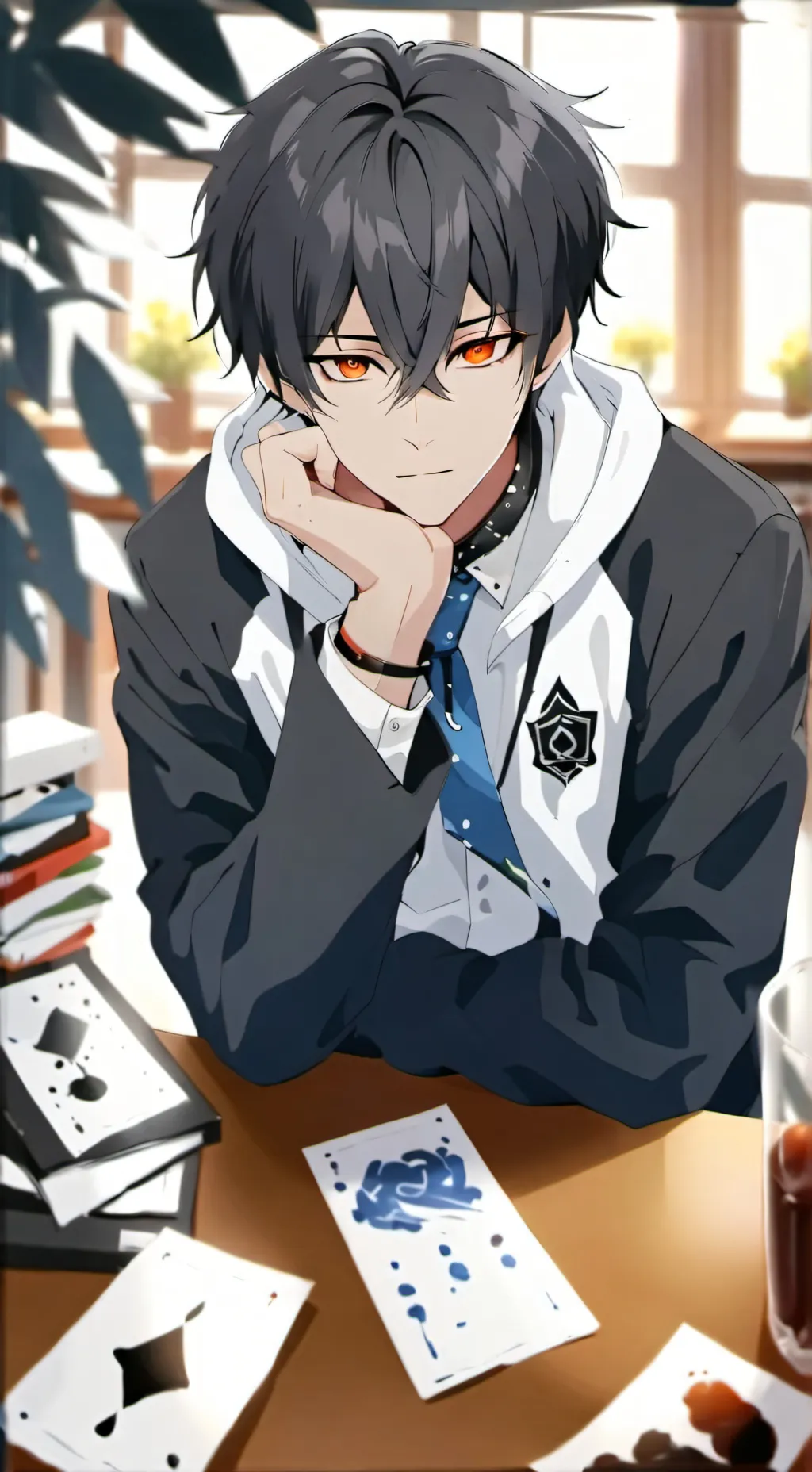 ai character: John  background