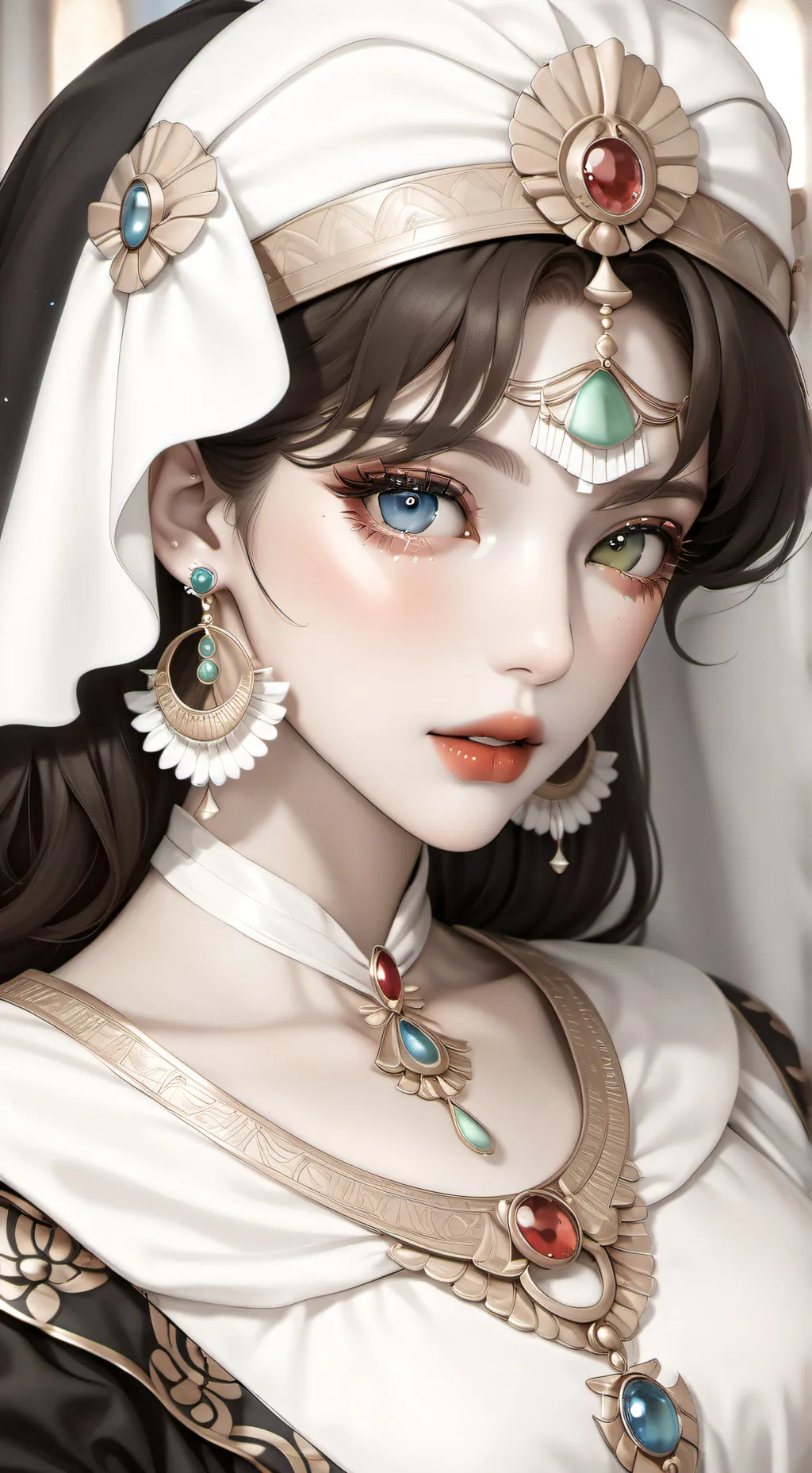 ai character: cleopatra  background