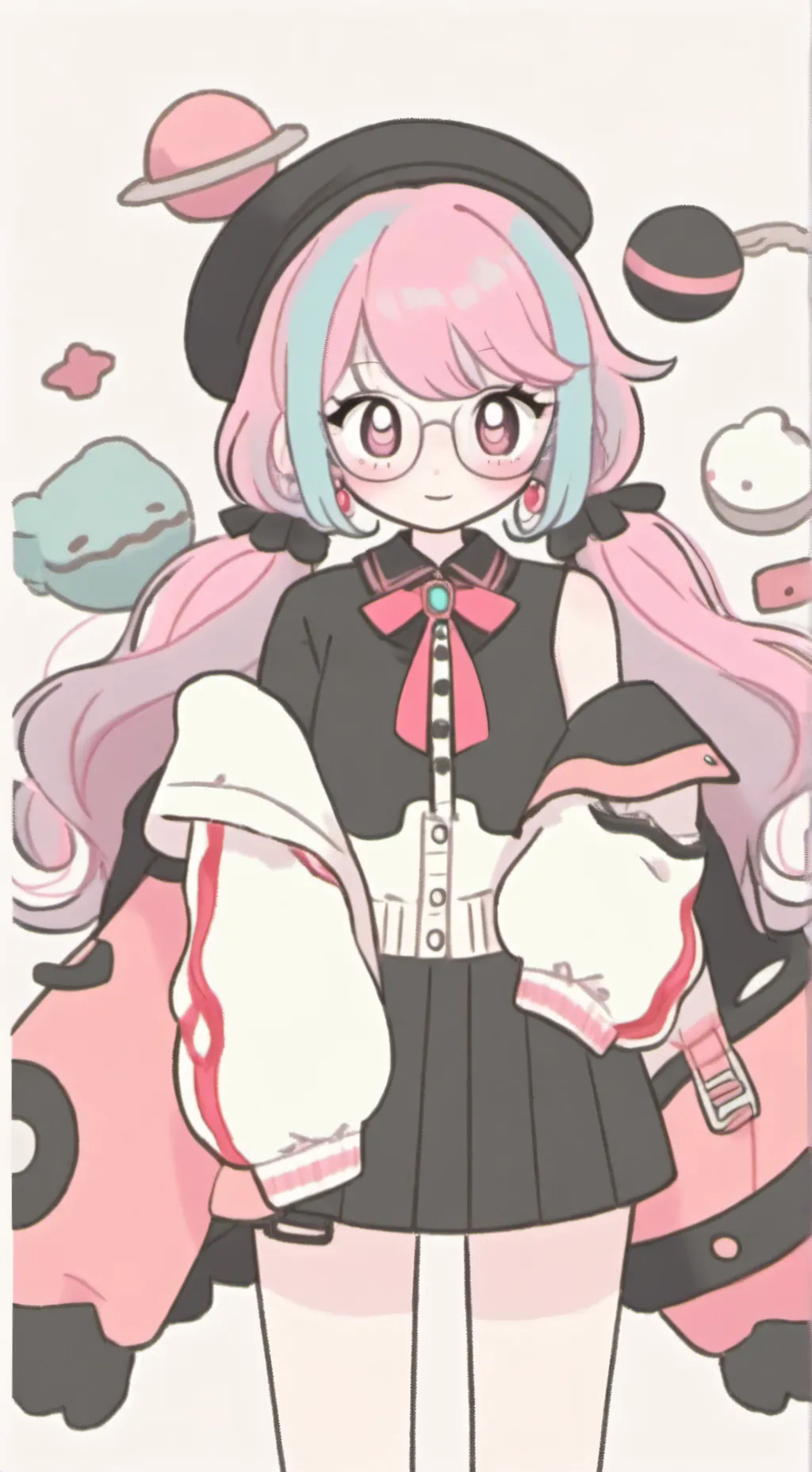 ai character: Miraclous season 1 background