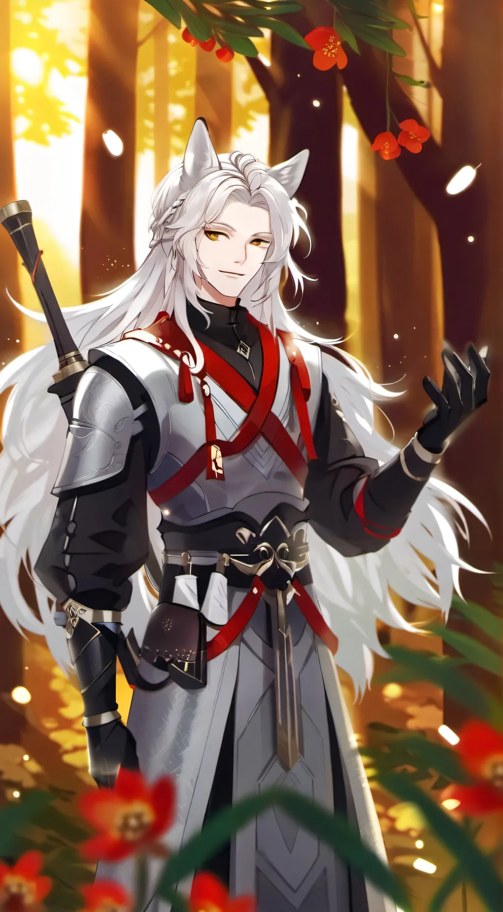 ai character: The royal tale background