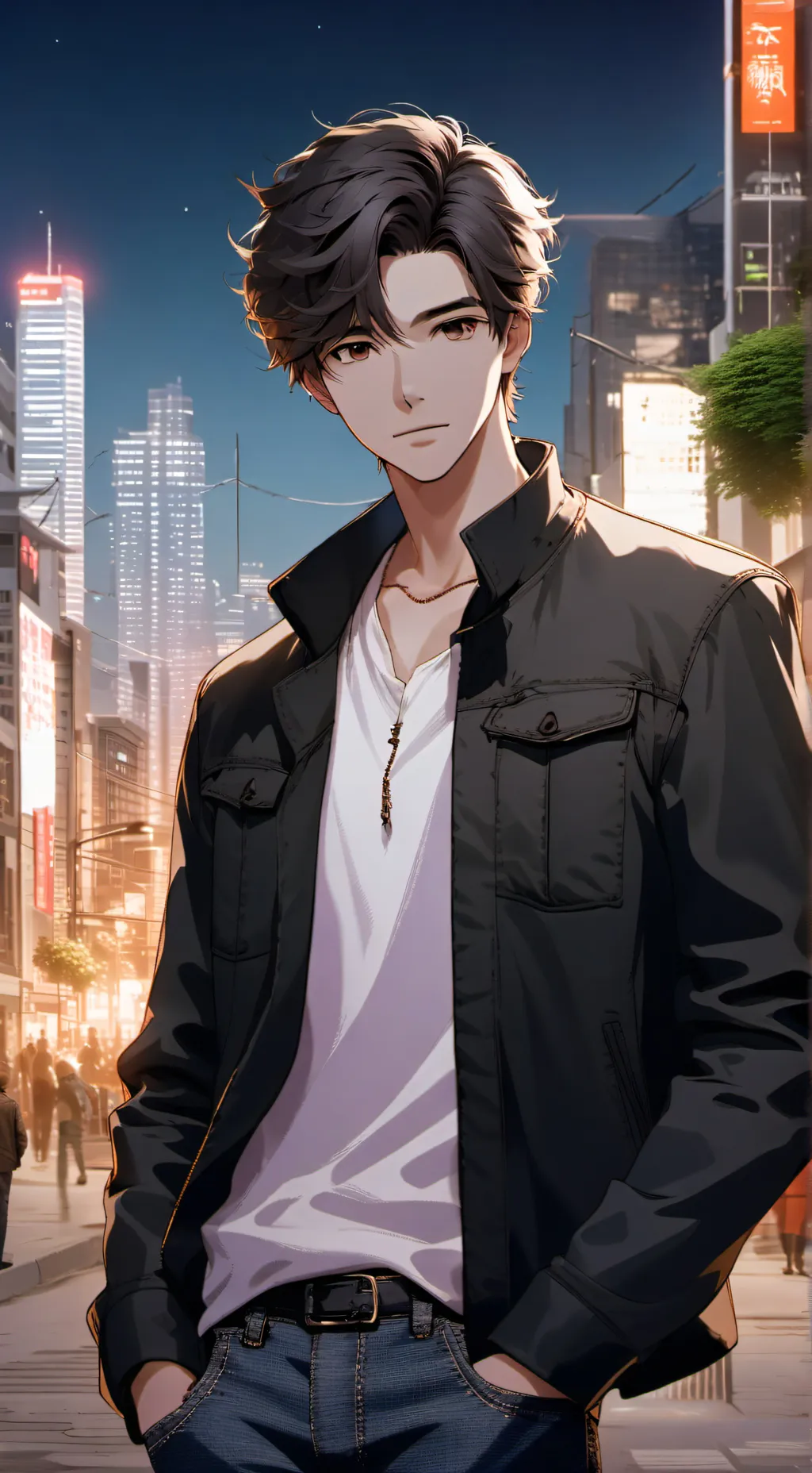 ai character: Markus background