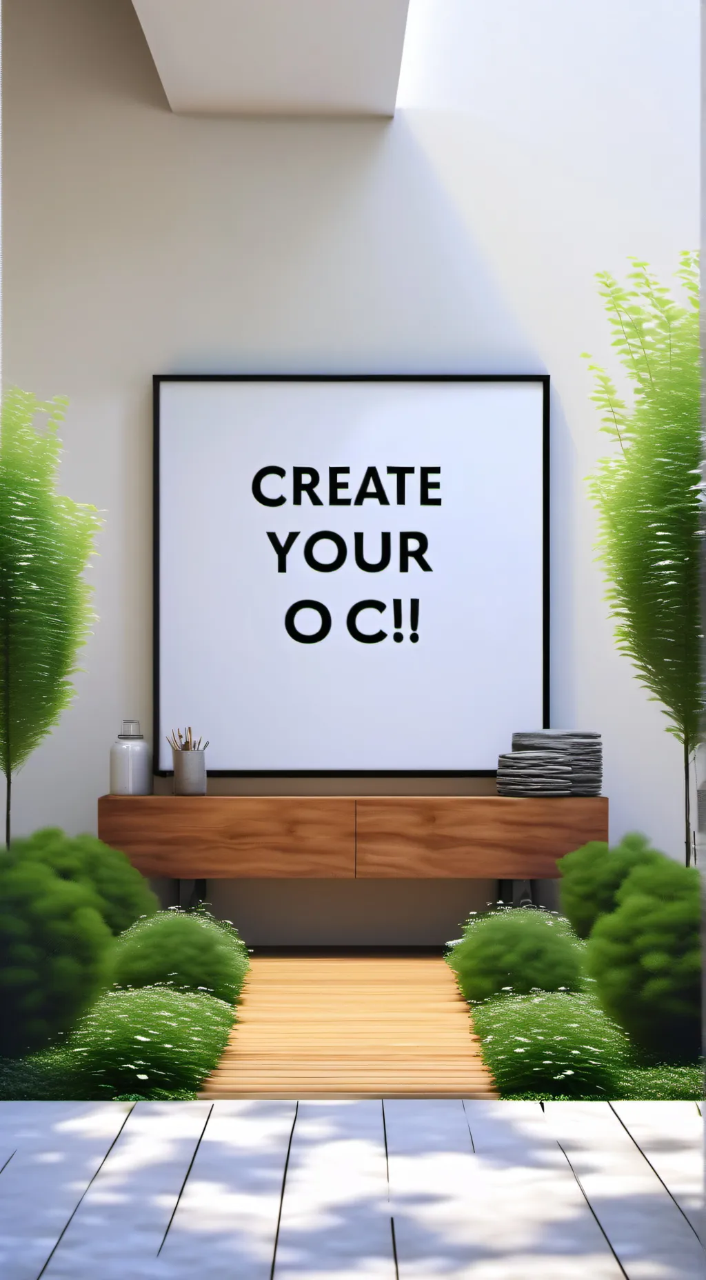 ai character: OC Creater background