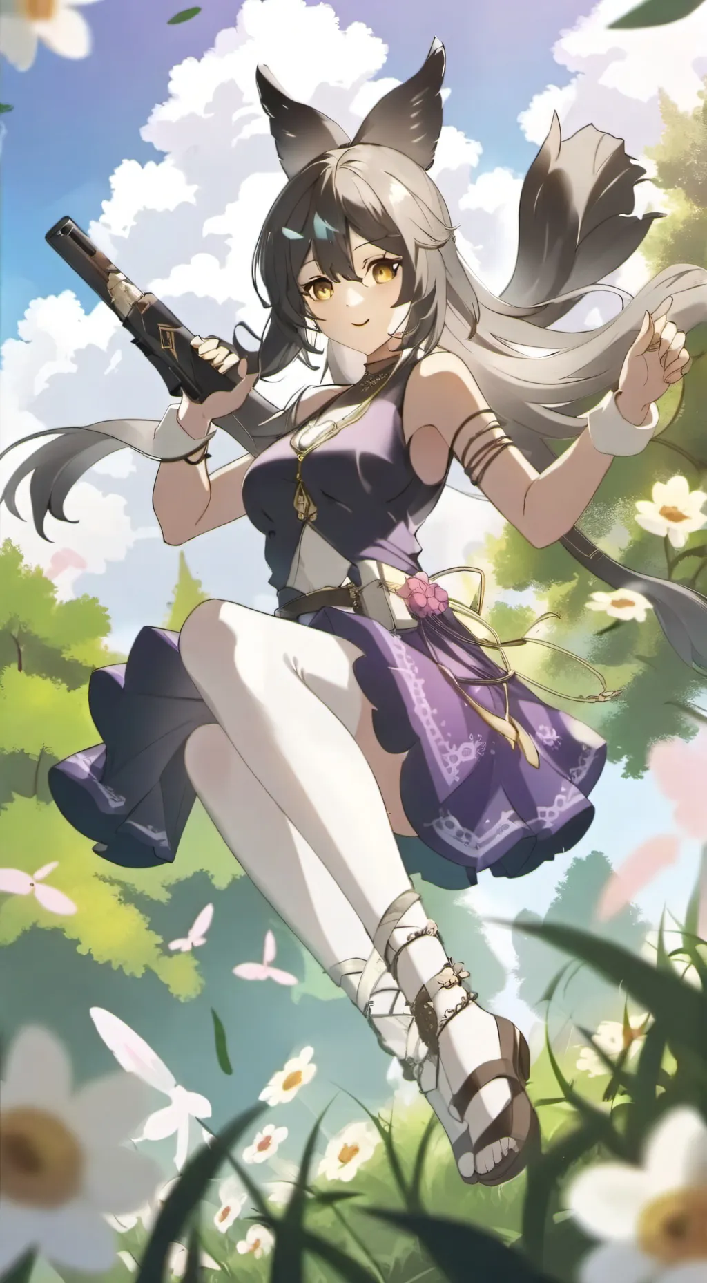 ai character: step by step background