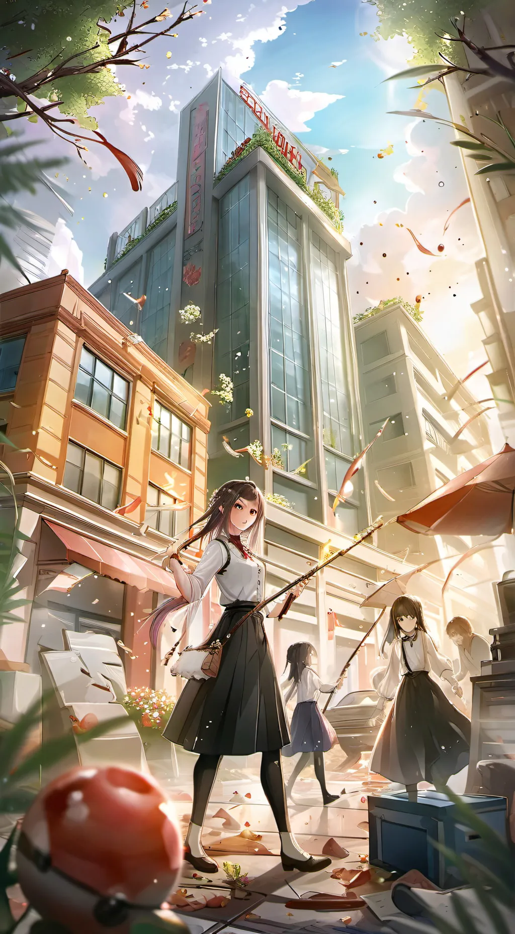 ai character: KNY Vs. Muzan background