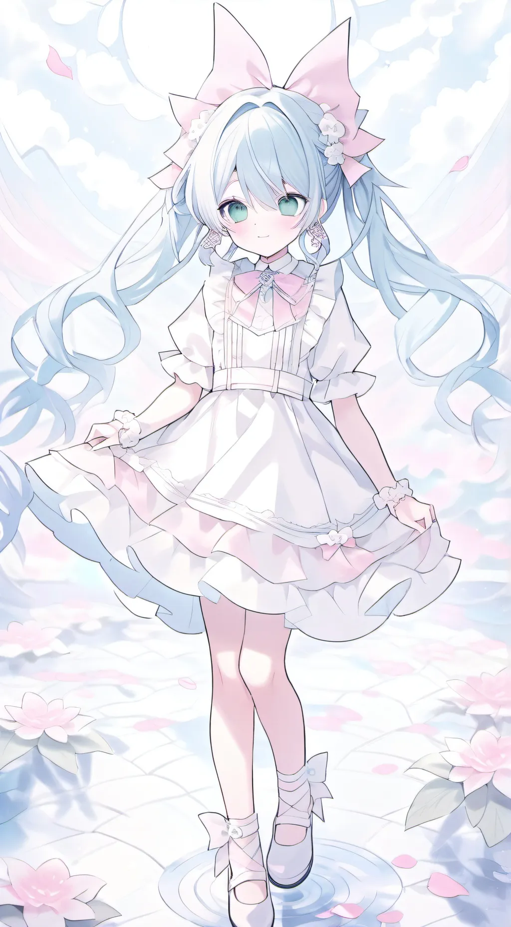 ai character: Bakugo date background