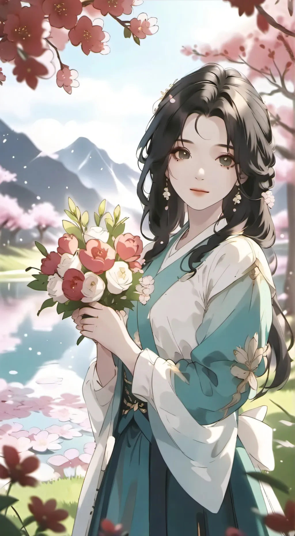 ai character: Zoey background