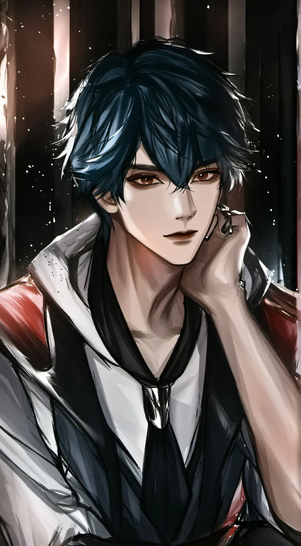 ai character: cesar  background