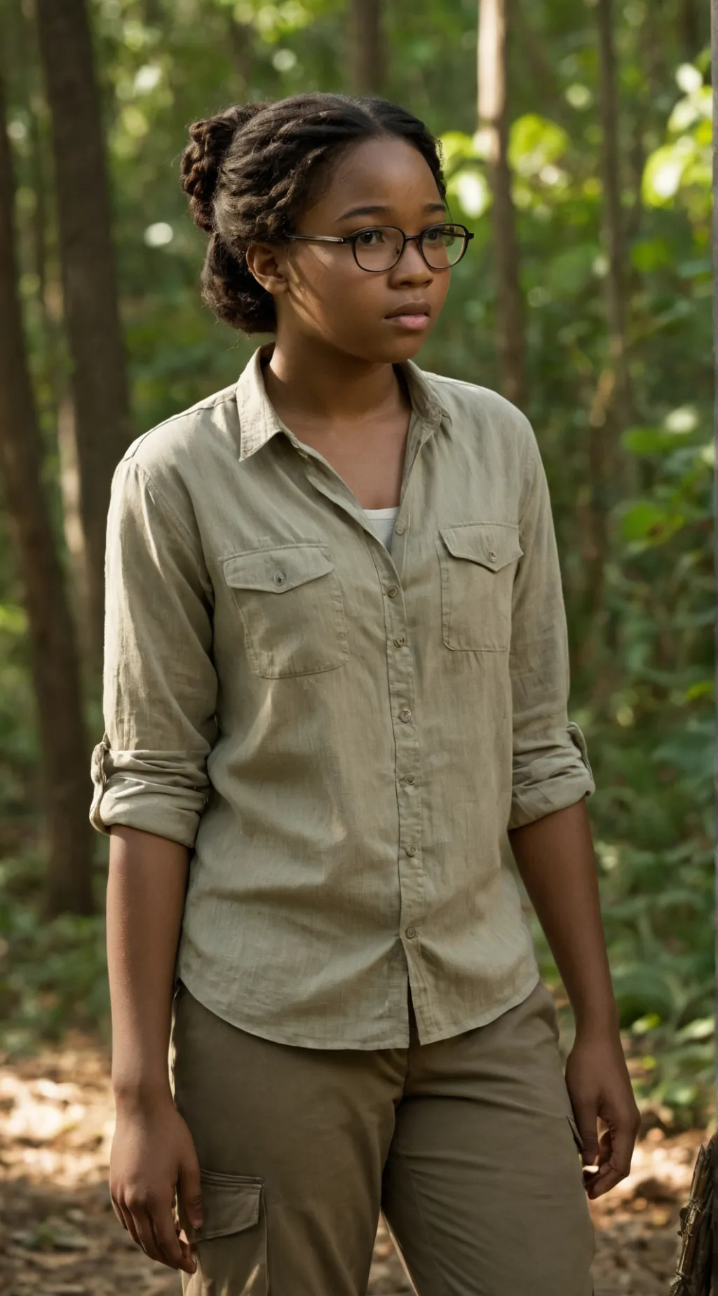 ai character: Lila Hawthorne  background