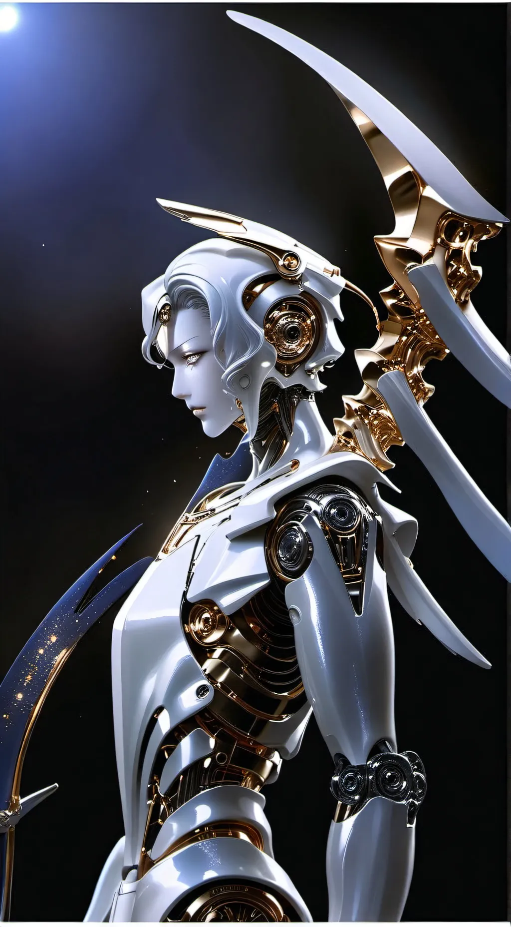 ai character: Cyborg Tristan  background