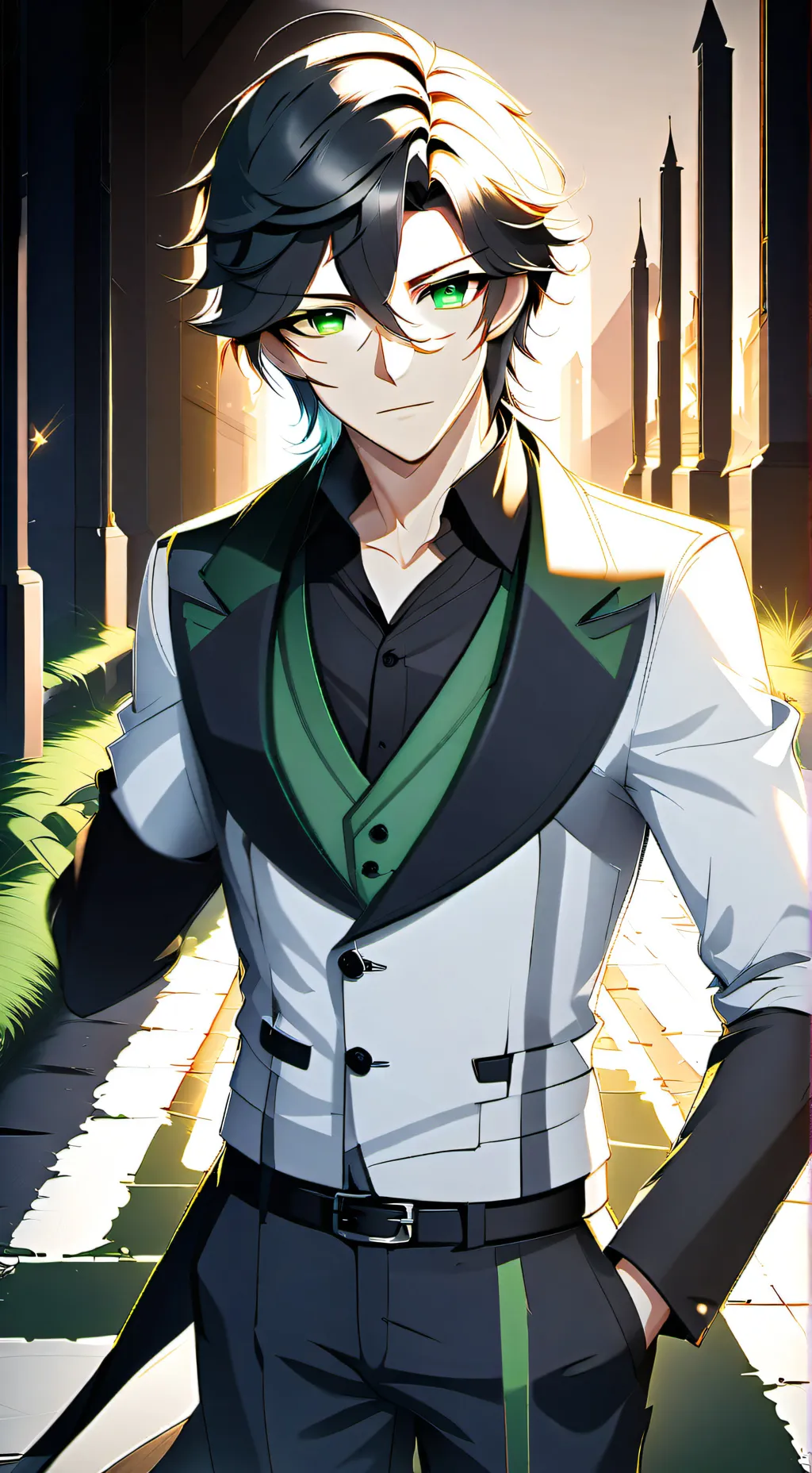 ai character: Florence  background