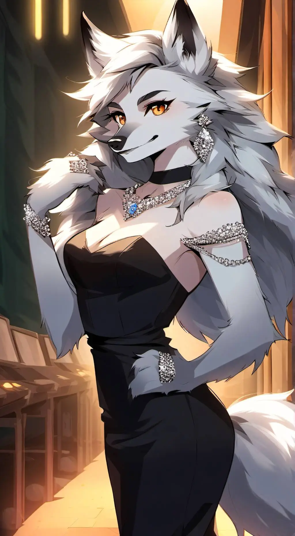 ai character: Annabelle Anigara background