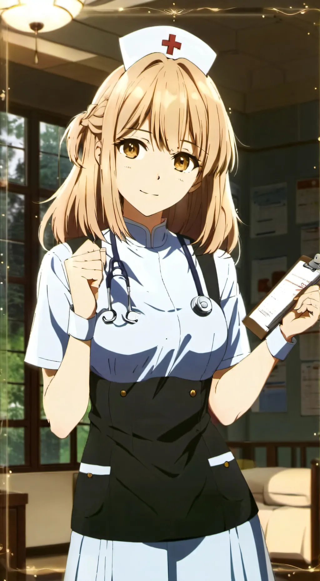 ai character: Addie  background