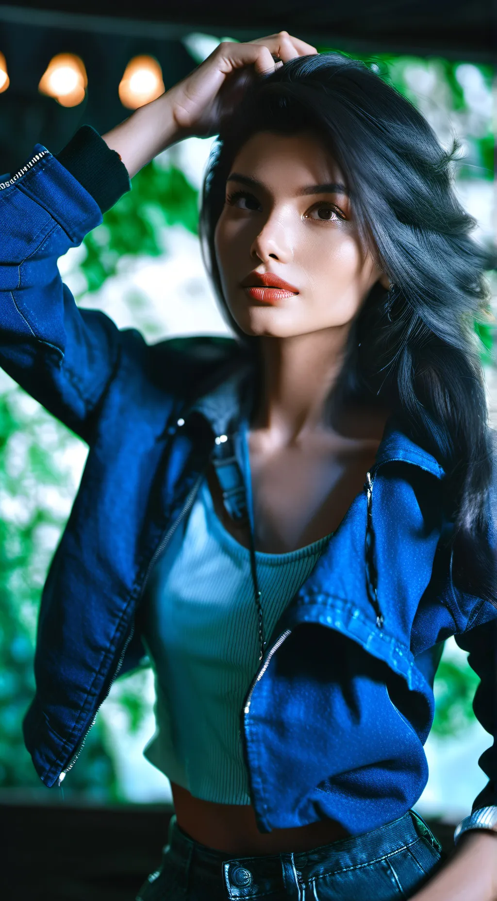 ai character: man background