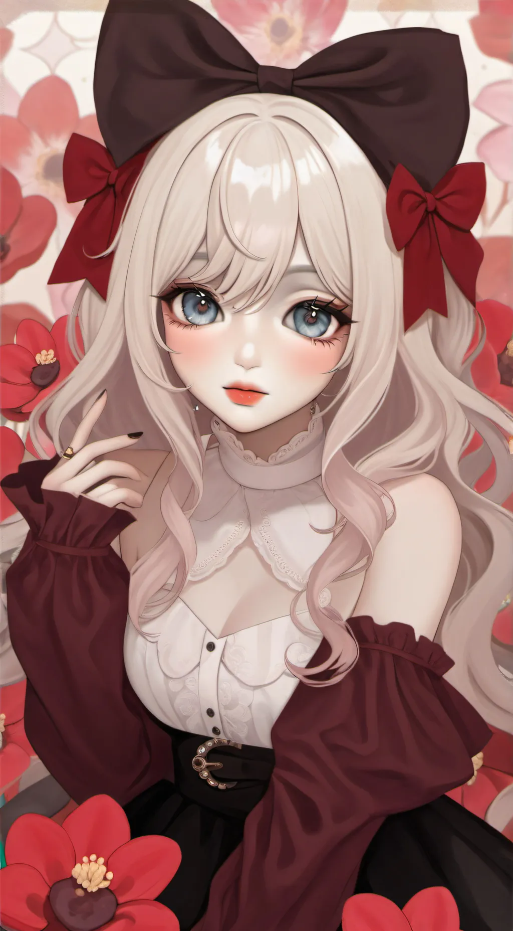 ai character: (-" LU"-) background