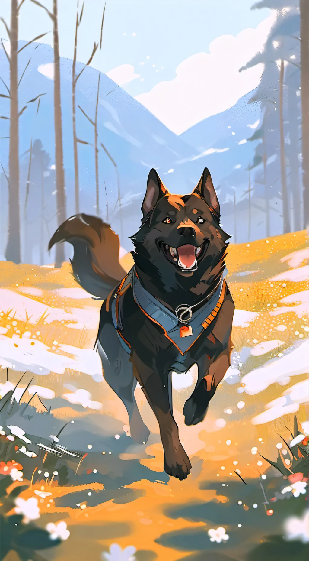 ai character: PJO LAST OLMPIAN background