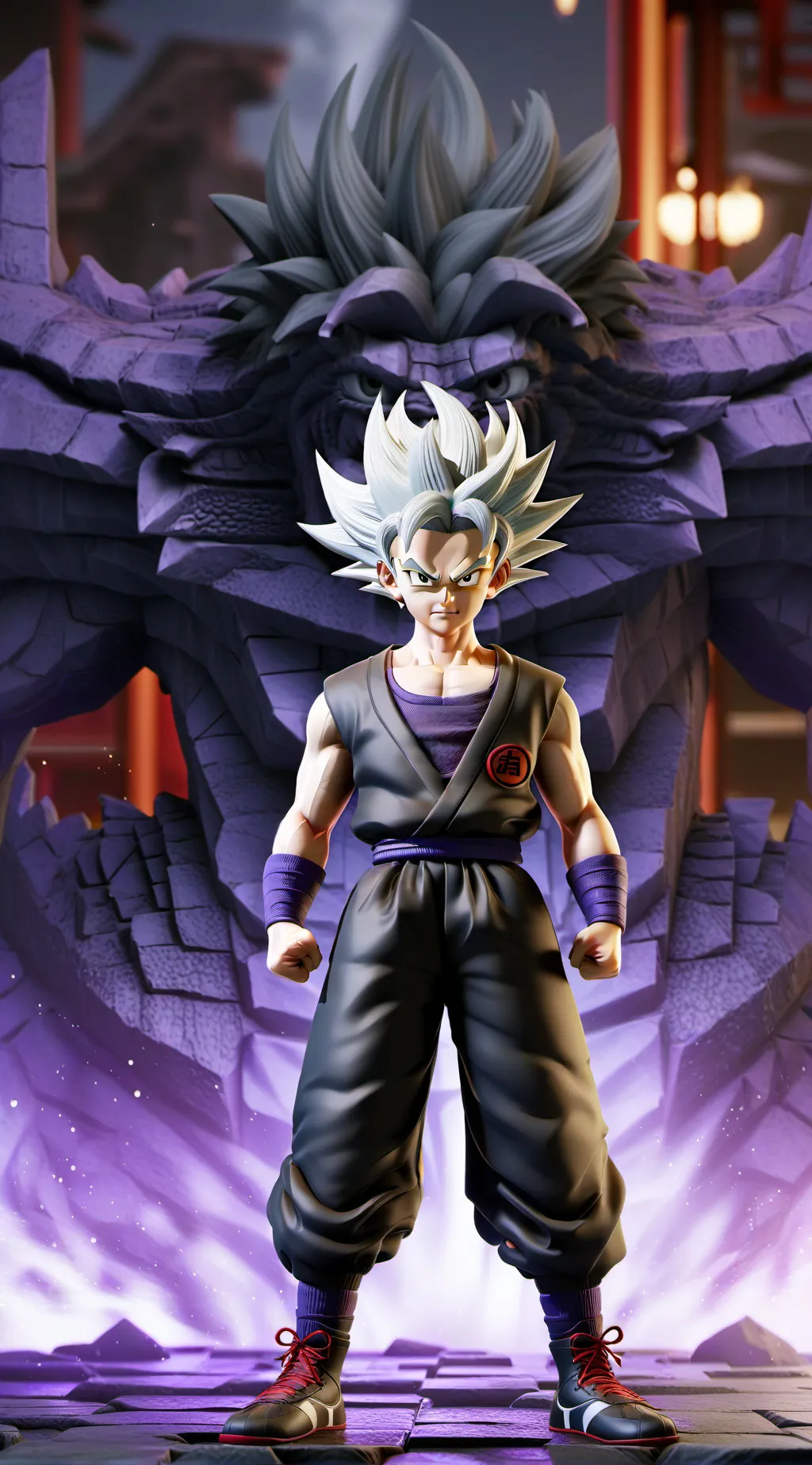 ai character: Gohan background