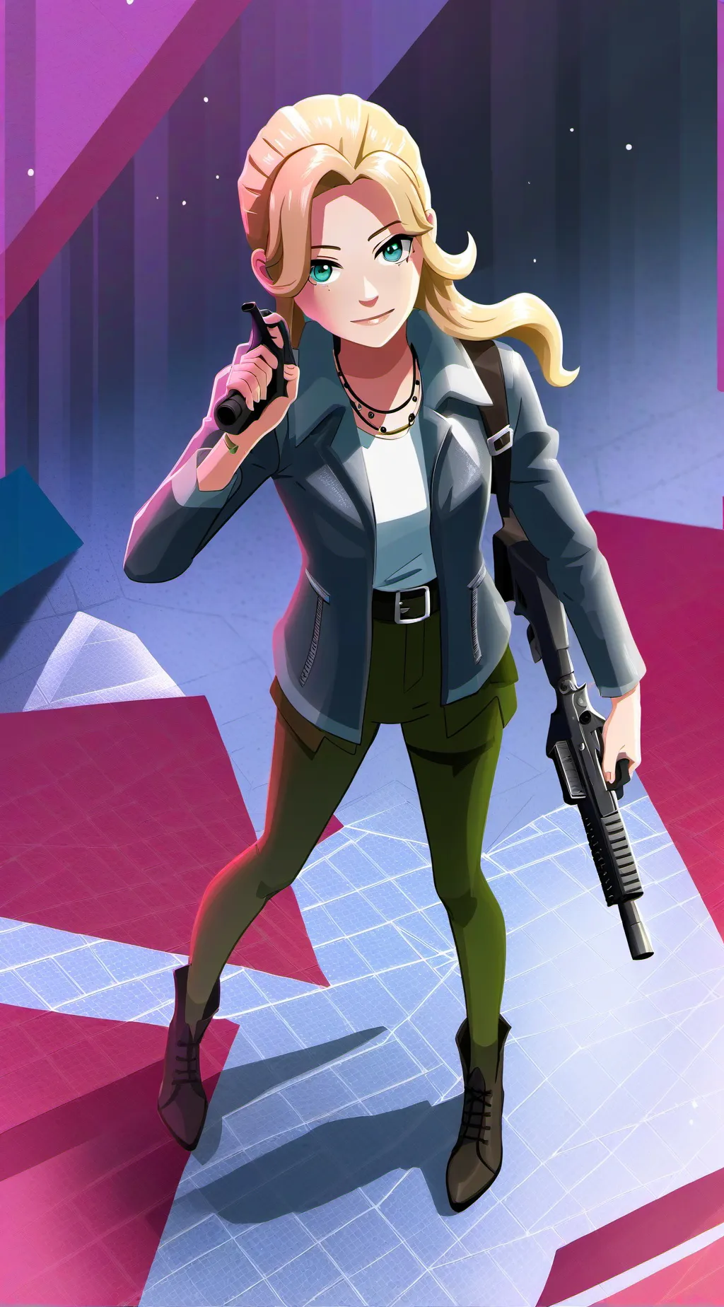 ai character: Kate  background