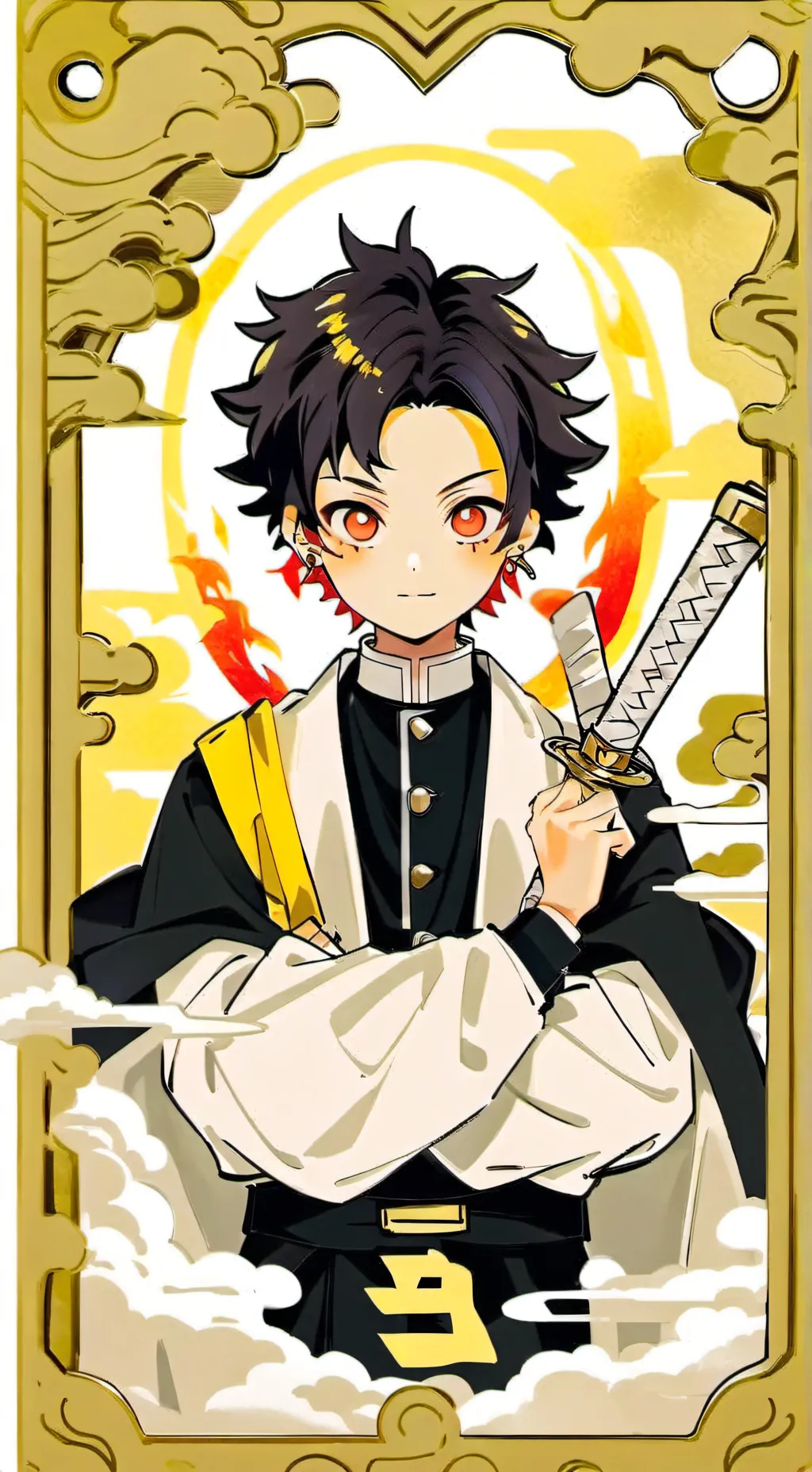 ai character: a luta do hashira background